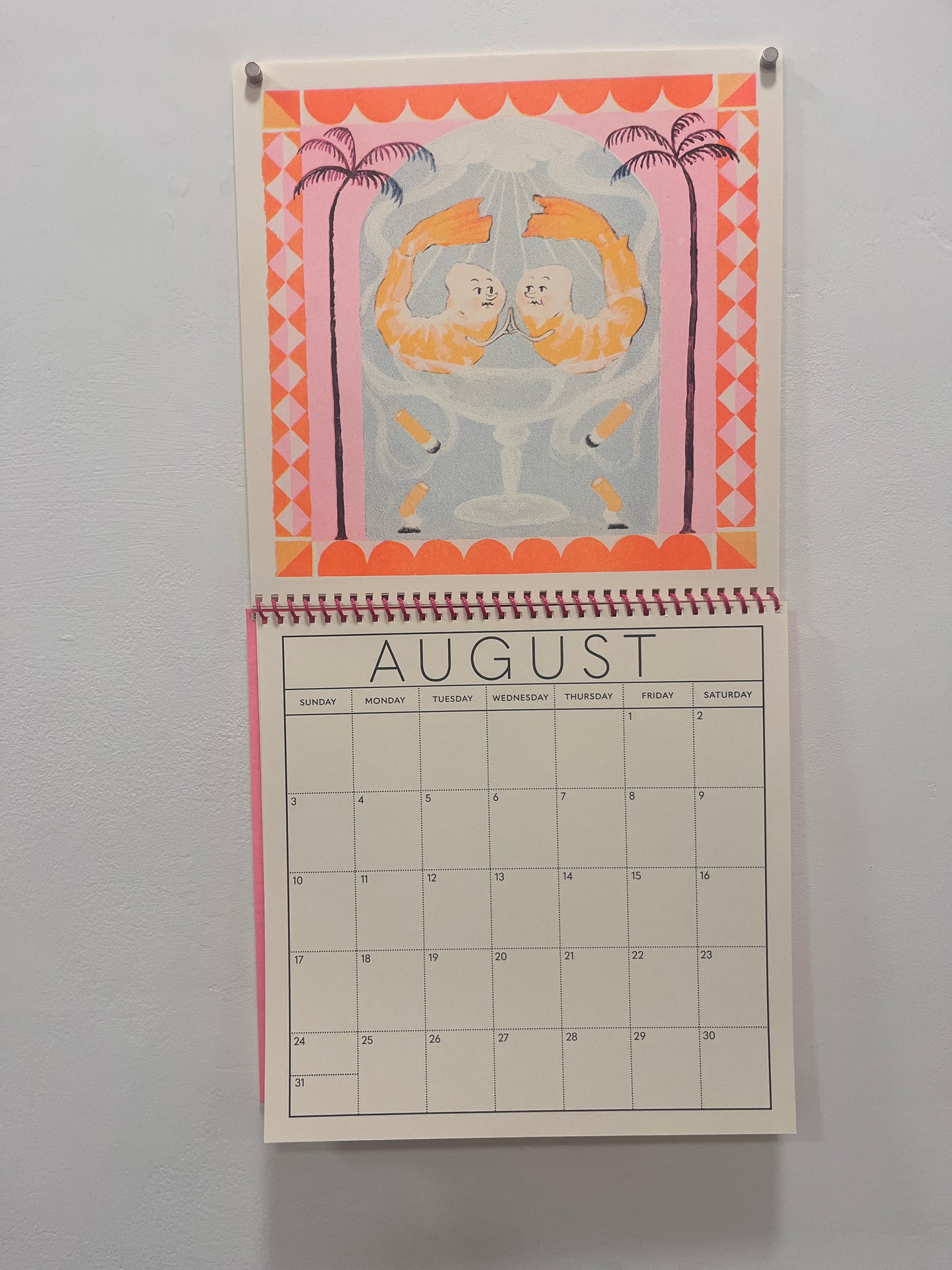 Per Riso 2025 Calendar