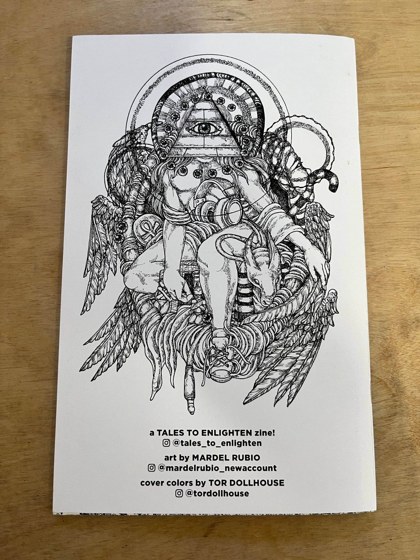 Art to Enlighten Zine: The MARDEL RUBIO pinup zine