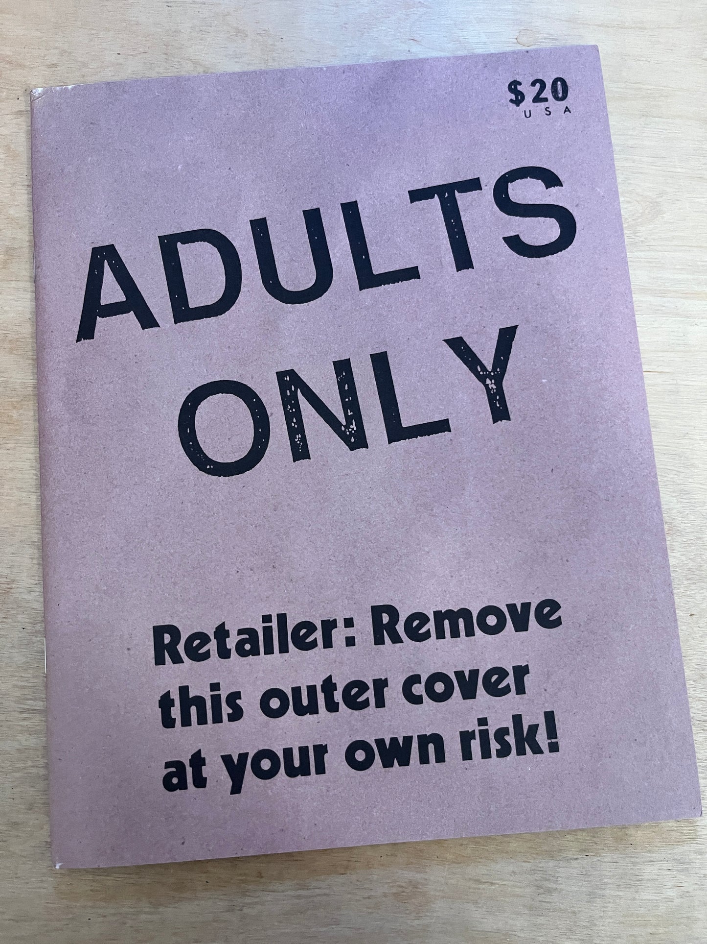 For Adults Only by Jim Rugg