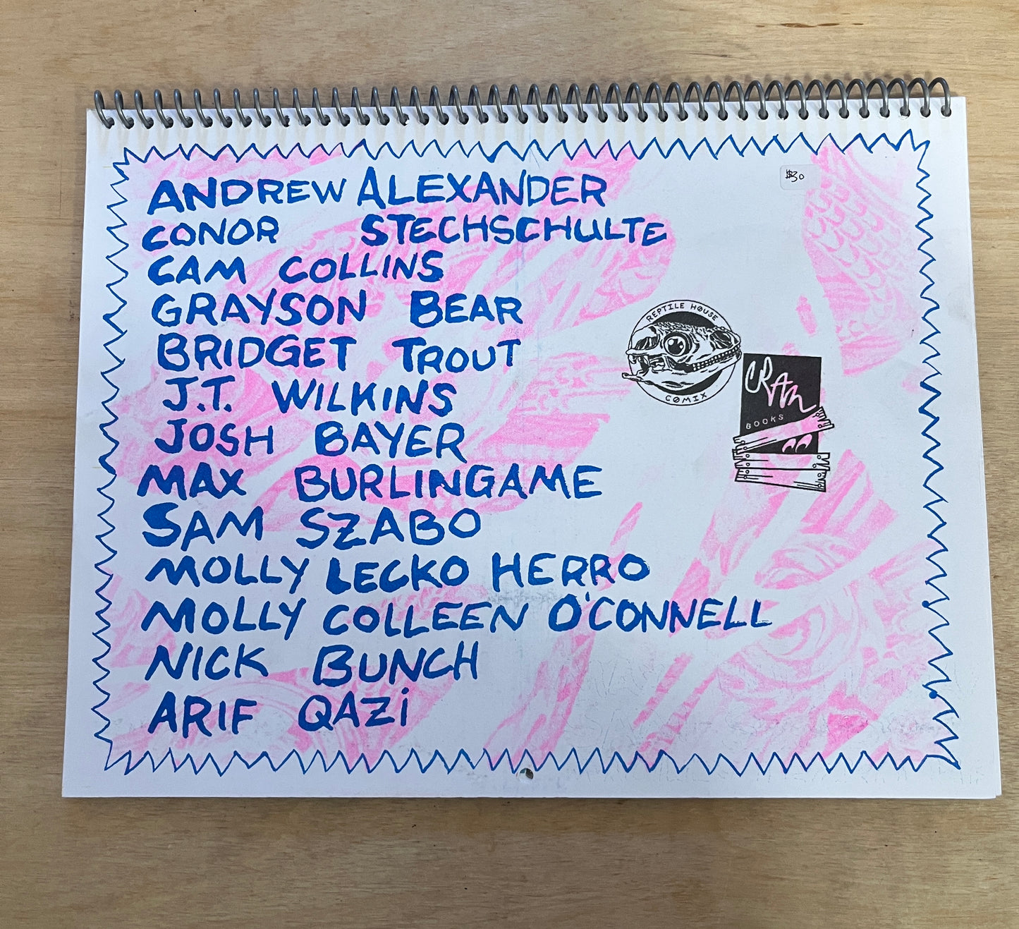 2026 'BIO-MECH' RISO Wall Calendar