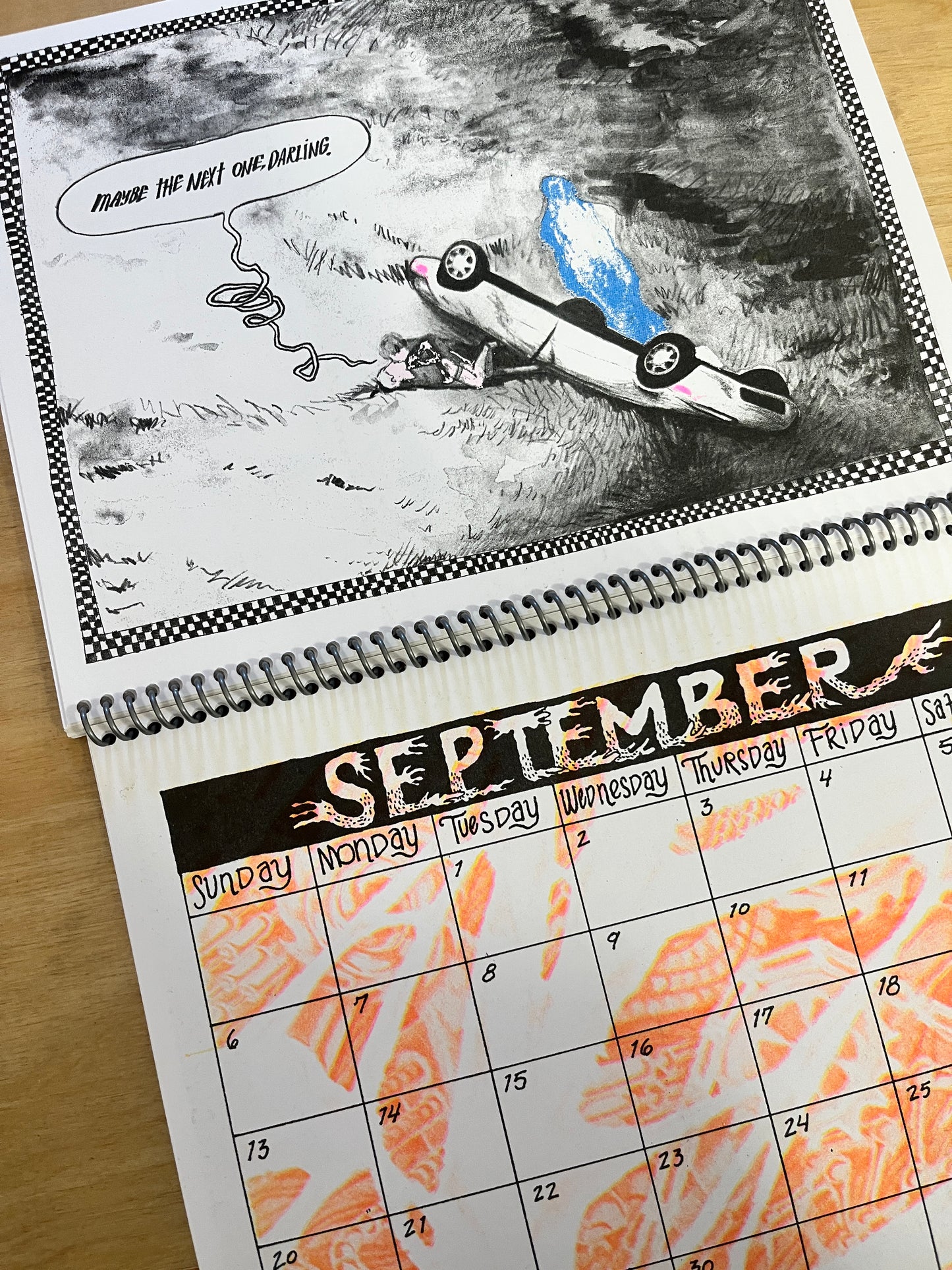 2026 'BIO-MECH' RISO Wall Calendar