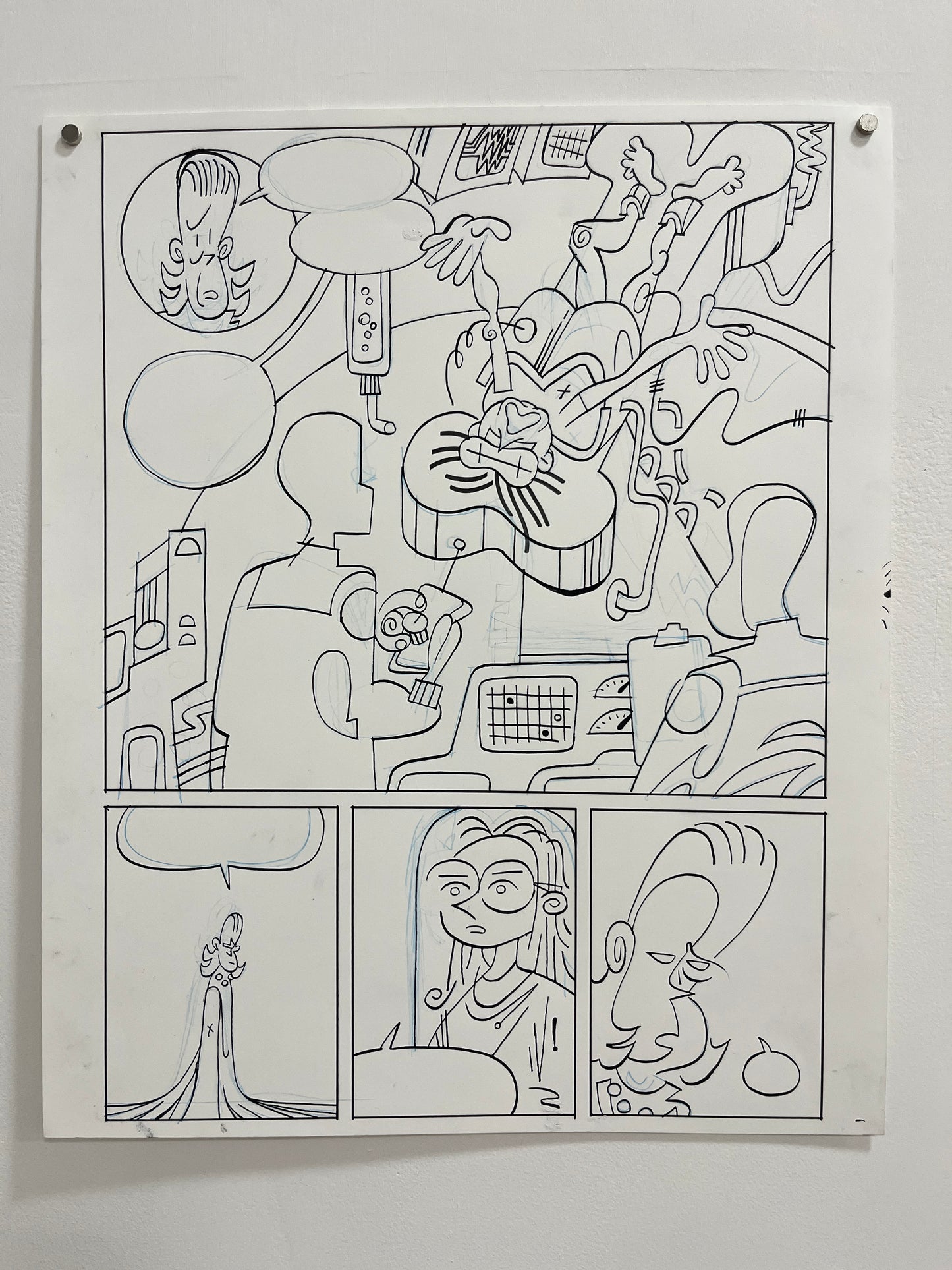 Max Huffman Dogtangle Originals 14x17"