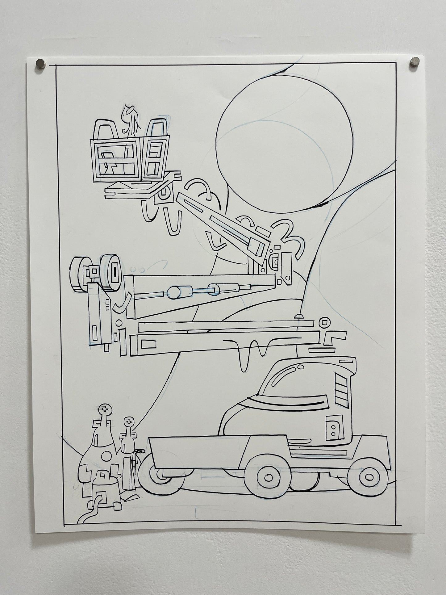 Max Huffman Dogtangle Originals 14x17"