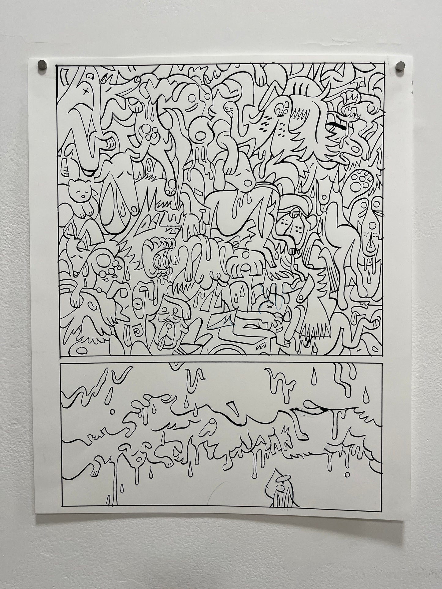 Max Huffman Dogtangle Originals 14x17"