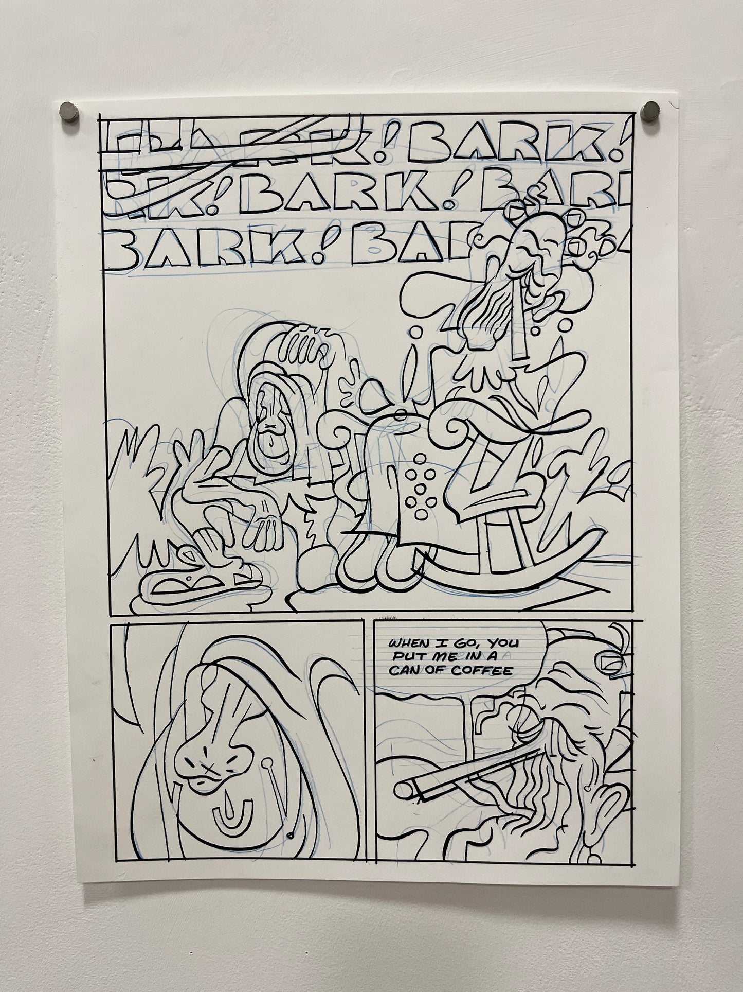 Max Huffman Dogtangle Originals 11 x 14"