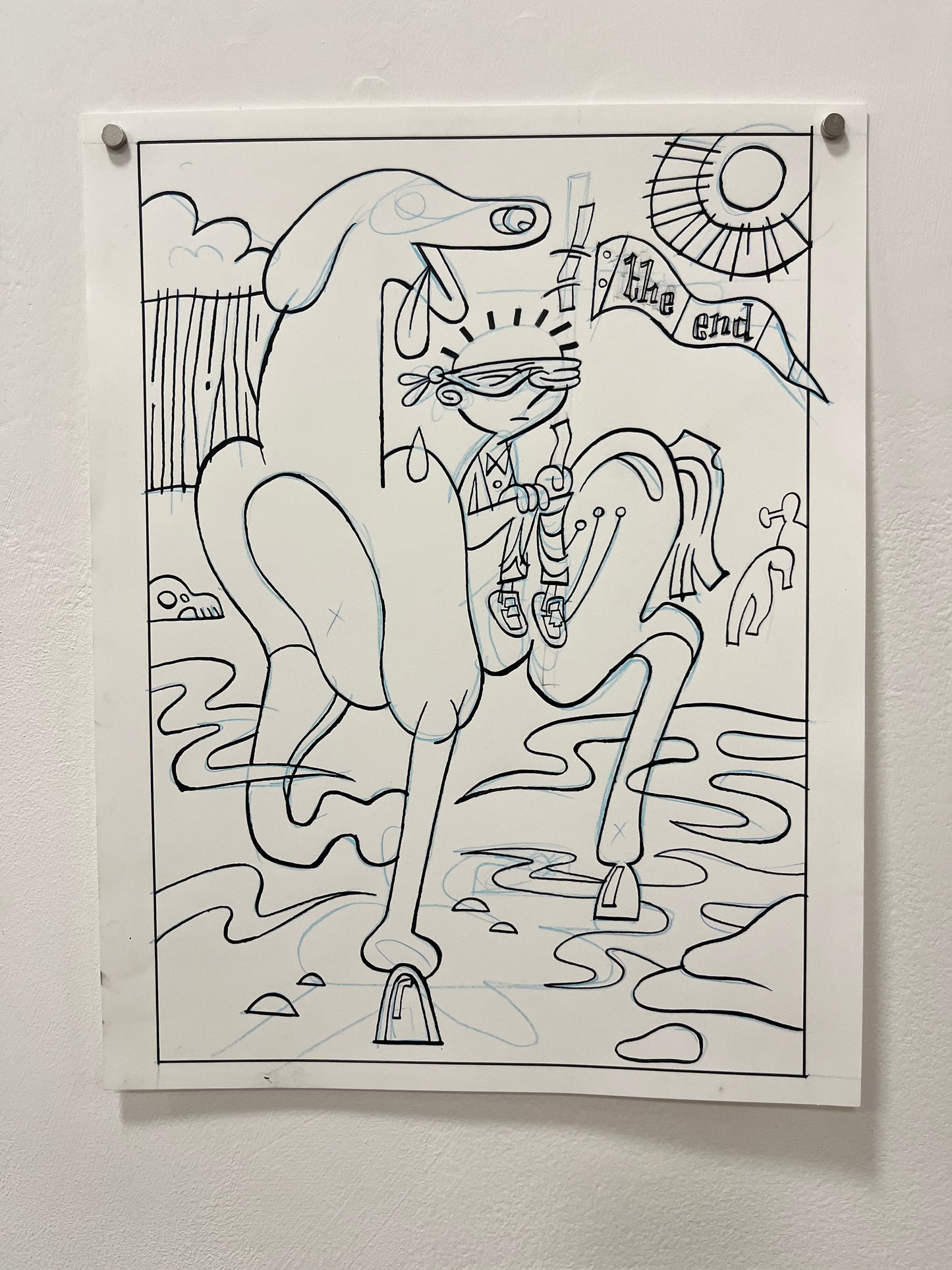 Max Huffman Dogtangle Originals 11 x 14"