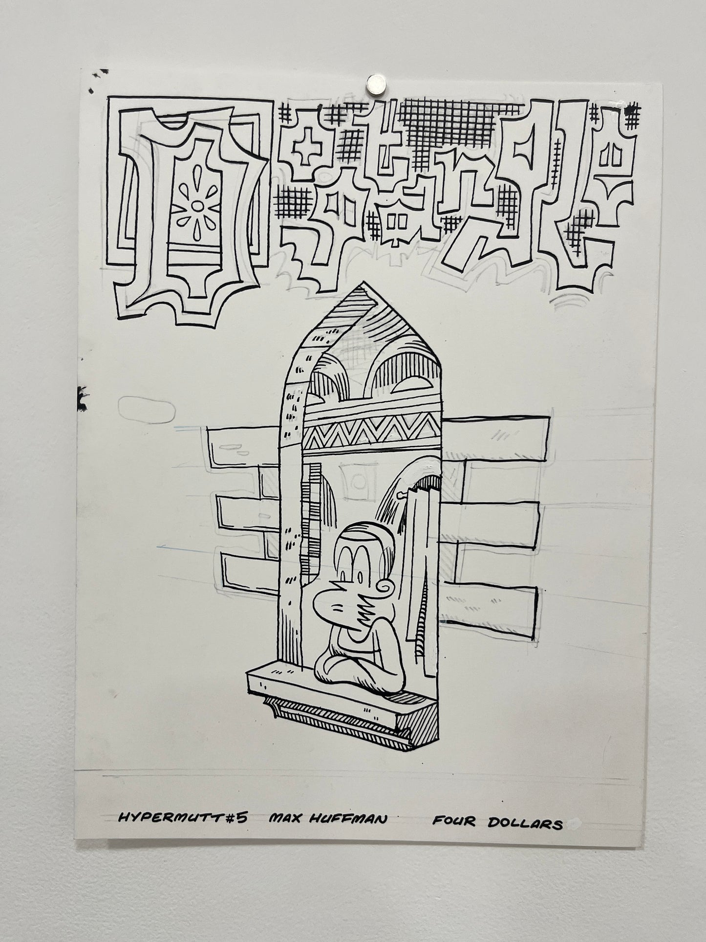 Max Huffman Dogtangle Originals 9x12"