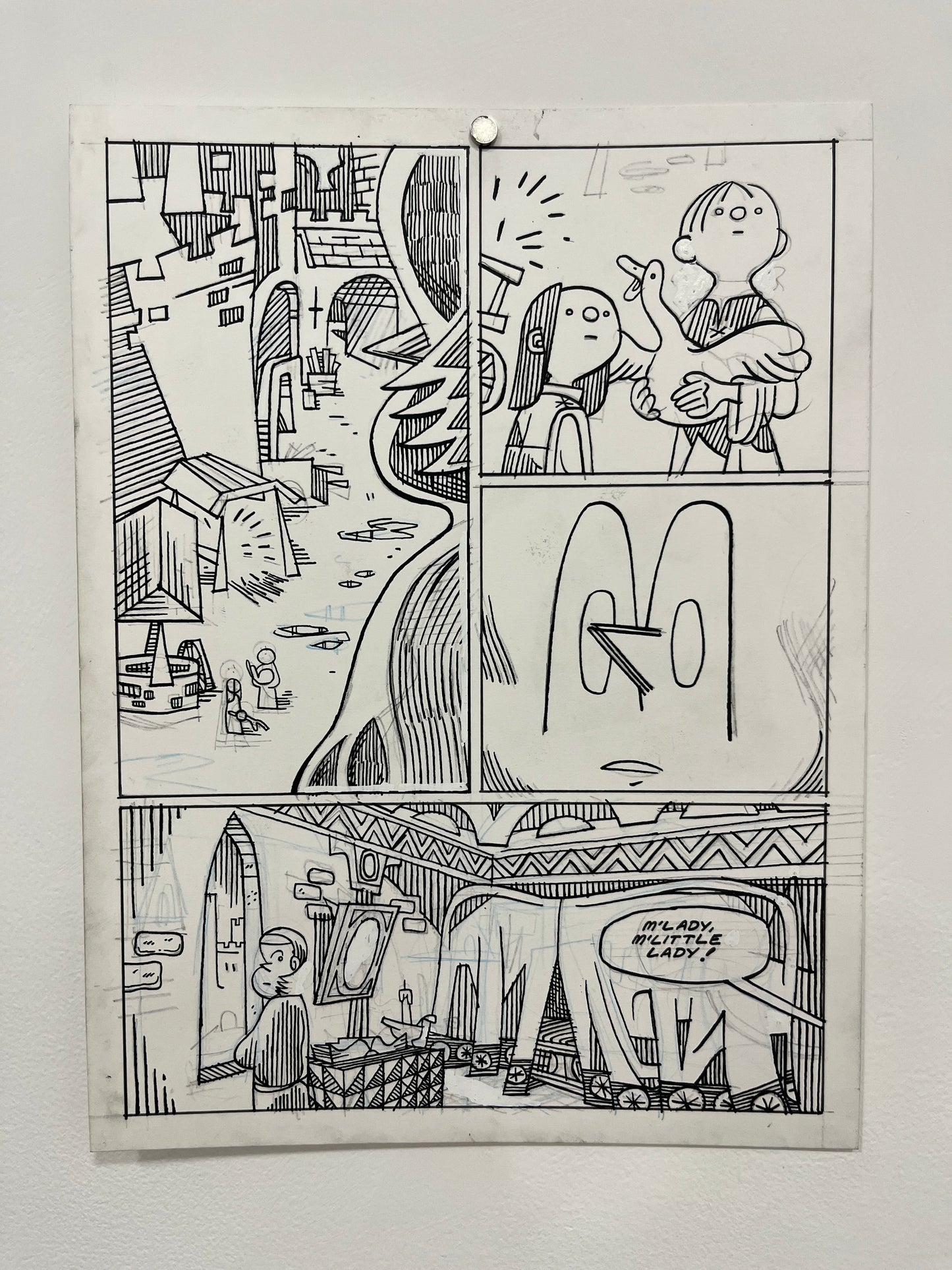 Max Huffman Dogtangle Originals 9x12"