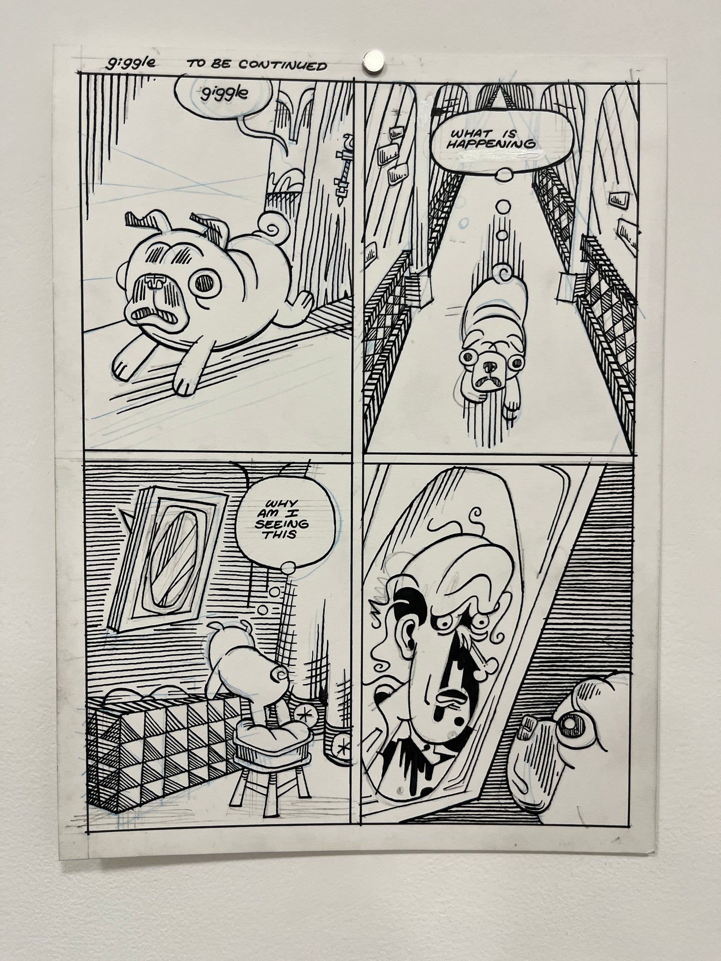 Max Huffman Dogtangle Originals 9x12"