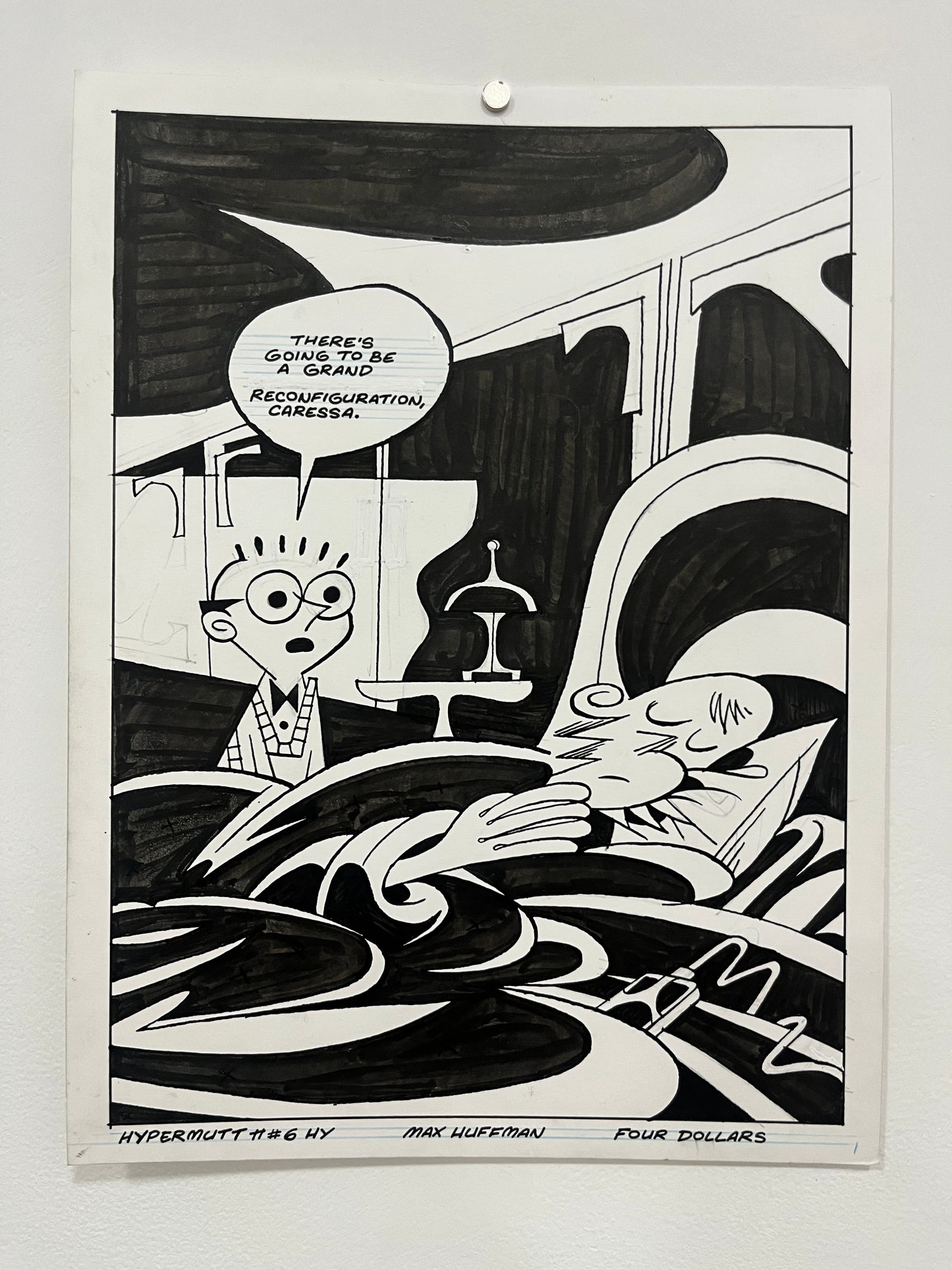 Max Huffman Dogtangle Originals 9x12"