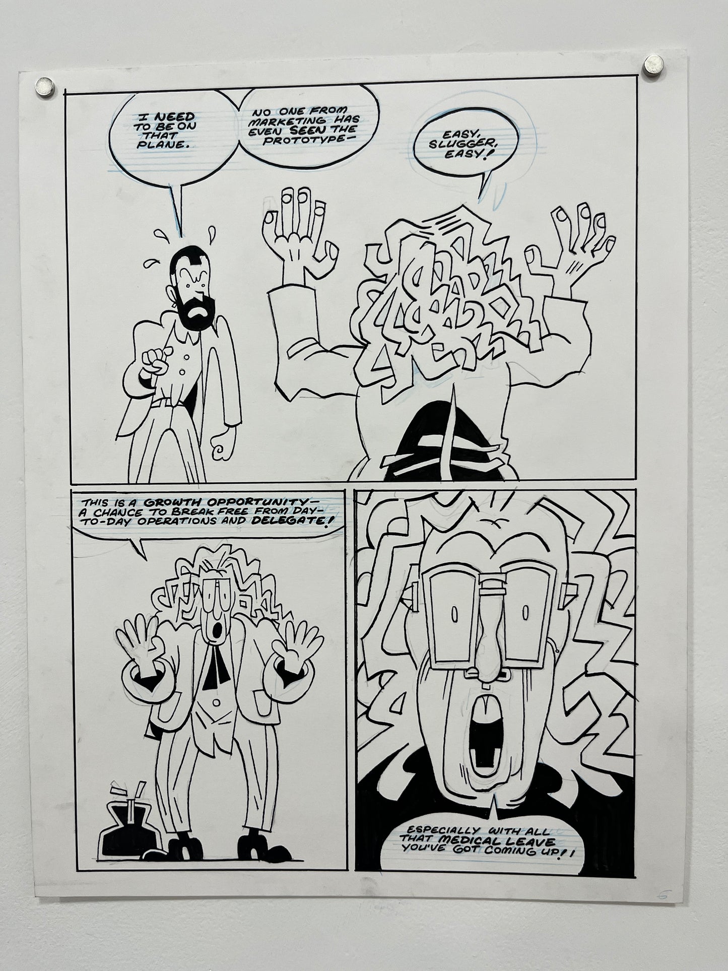 Max Huffman Dogtangle Originals 11 x 14"