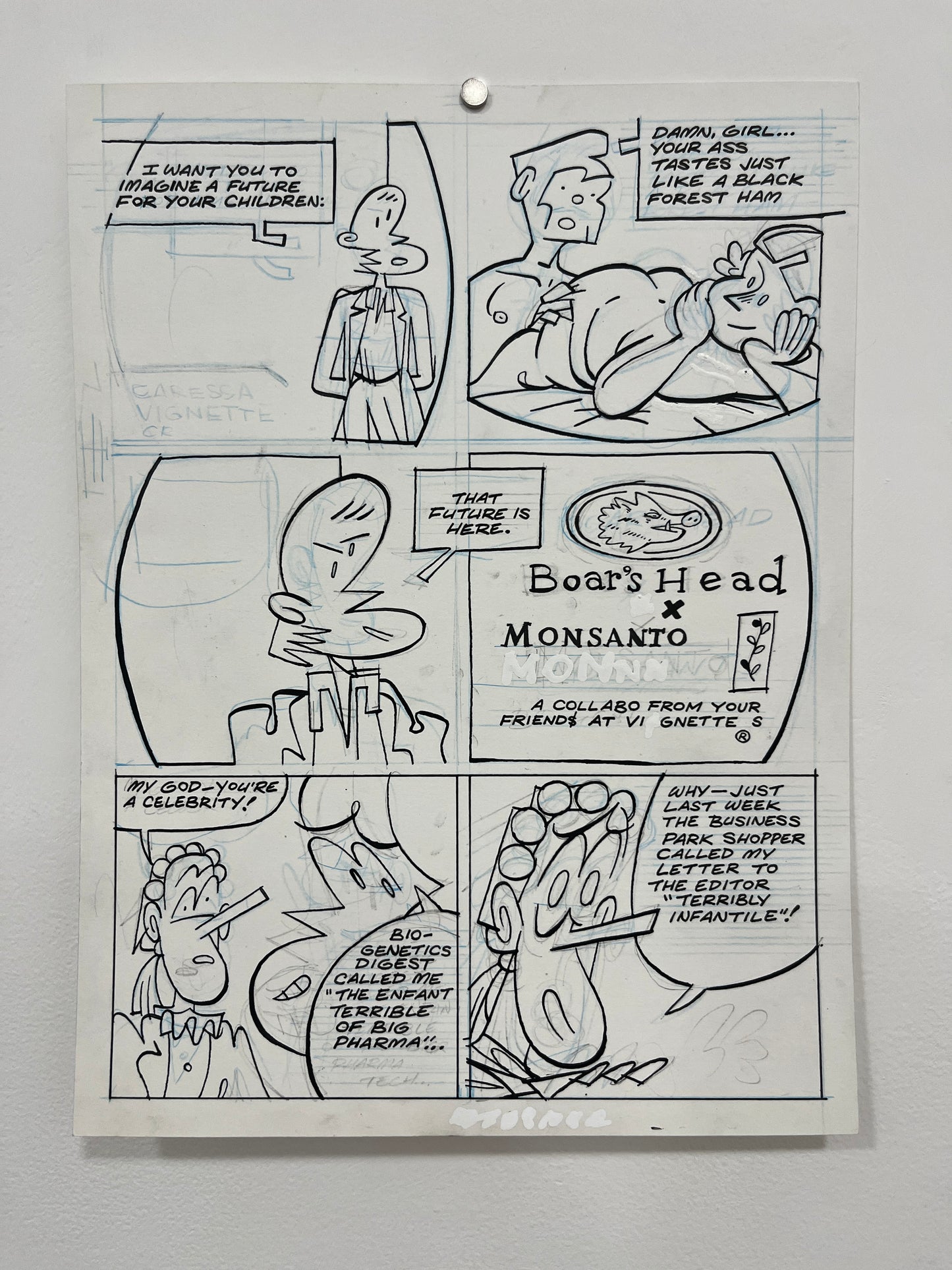 Max Huffman Dogtangle Originals 9x12"