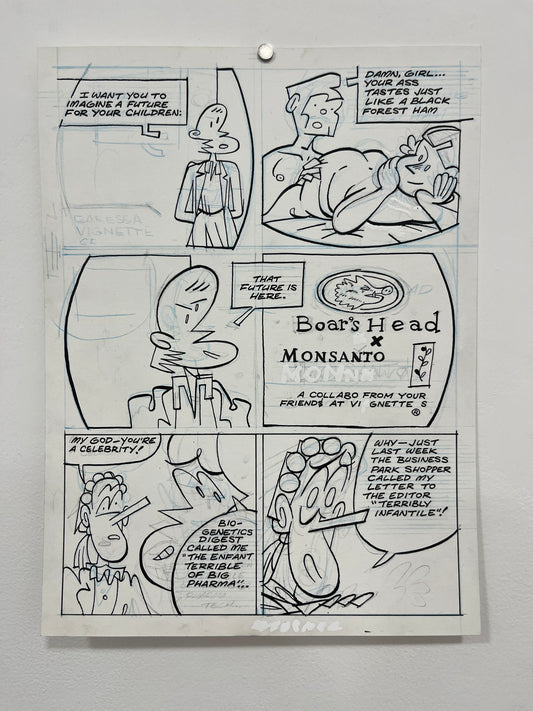 Max Huffman Dogtangle Originals 9x12"