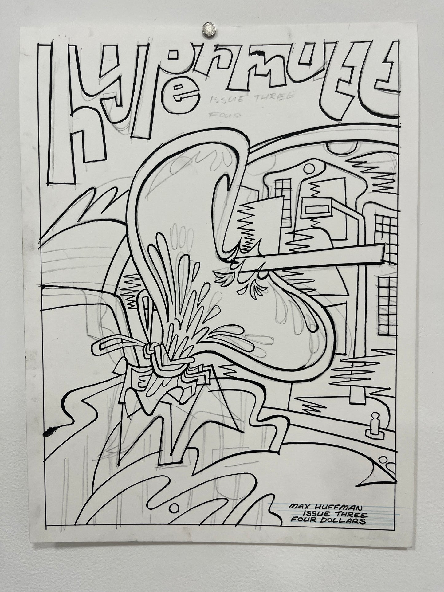 Max Huffman Dogtangle Originals 9x12"