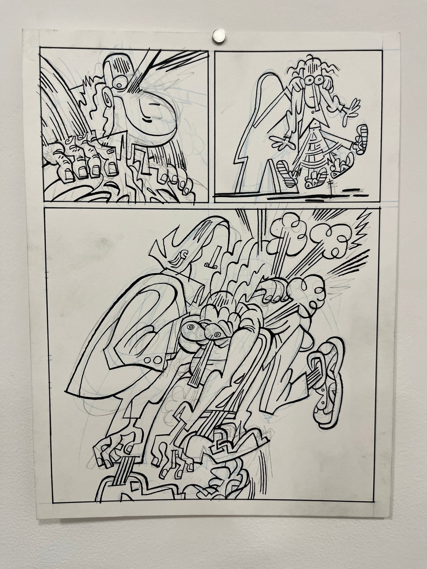 Max Huffman Dogtangle Originals 9x12"