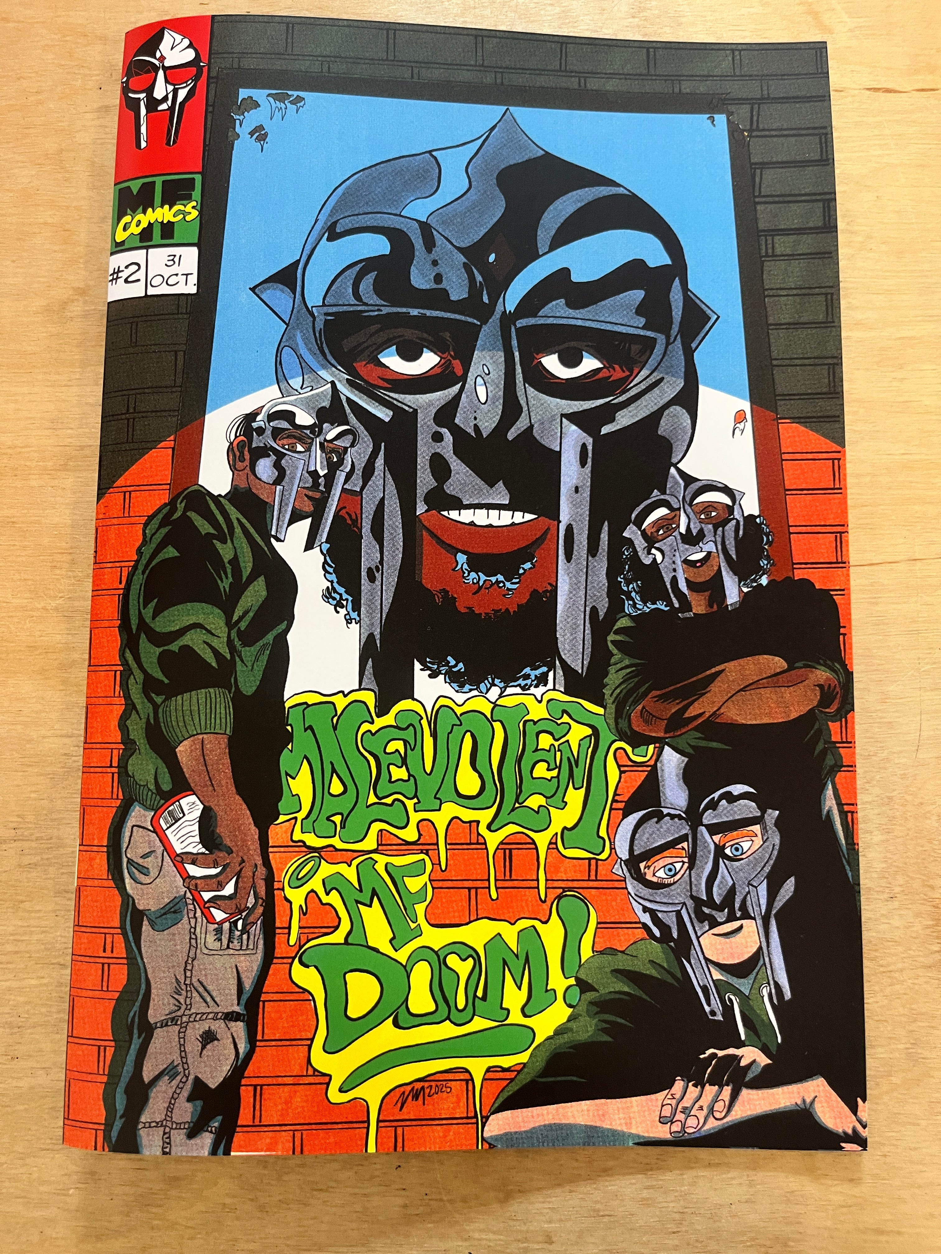 The MALEVOLENT MF DOOM ISSUE 2 – partnersandson