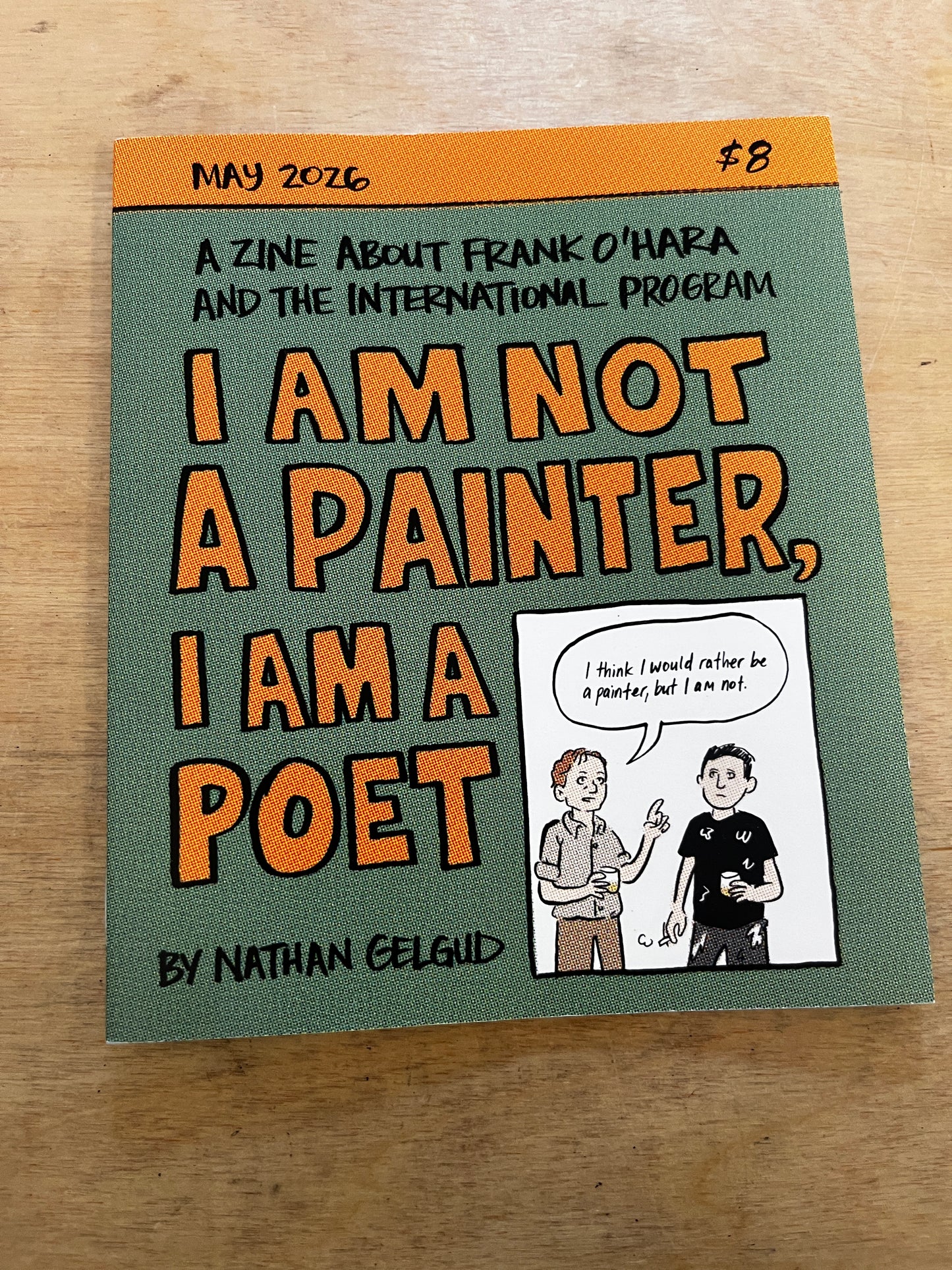 I am not a painter, I am a Poet