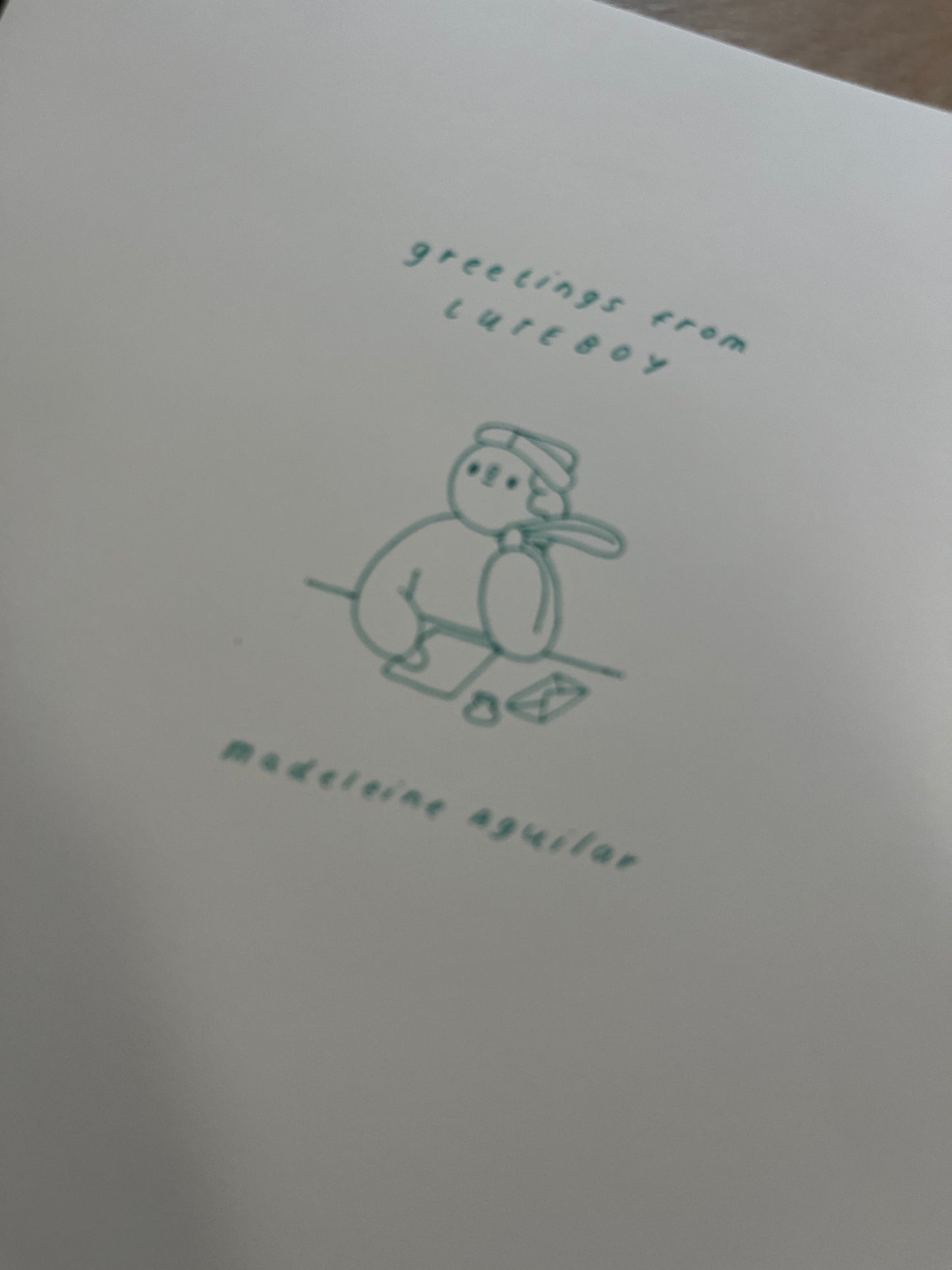 Greetings from Luteboy