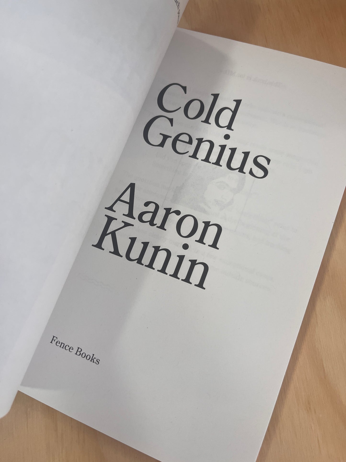 Cold Genius