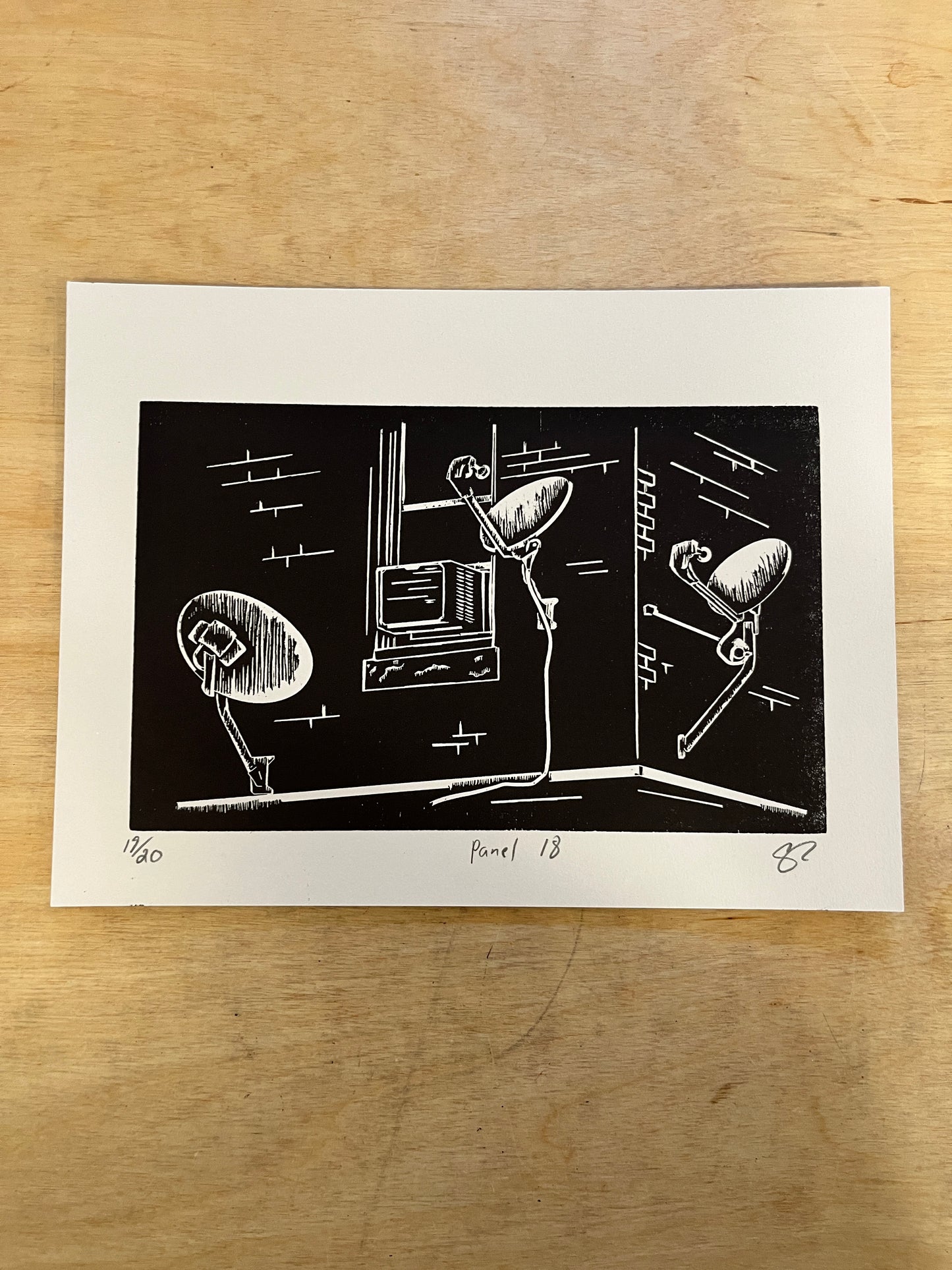 Colin Pezzano Limited Edition Woodcut Prints from Umbra