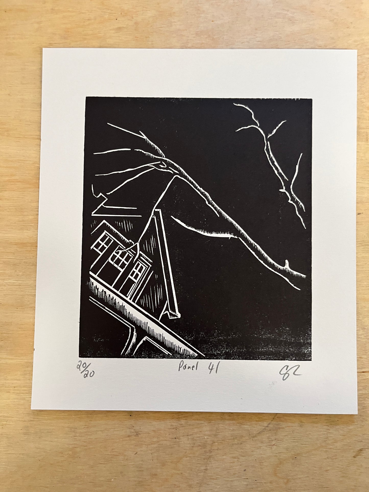 Colin Pezzano Limited Edition Woodcut Prints from Umbra