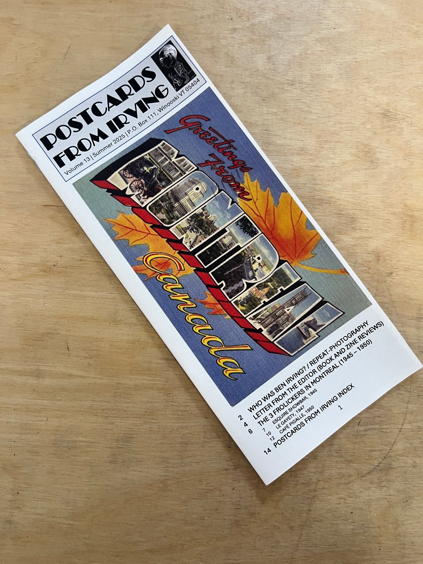 Postcards from Irving