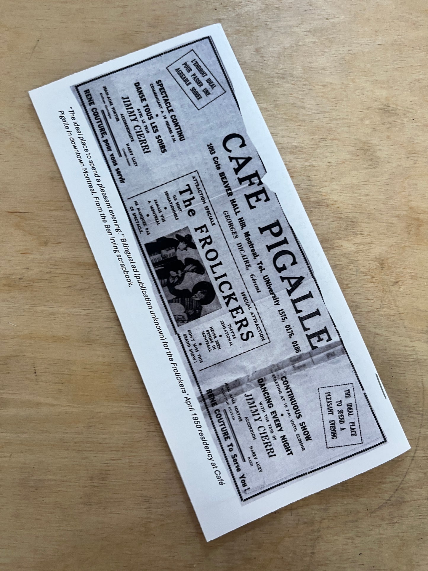 Postcards from Irving