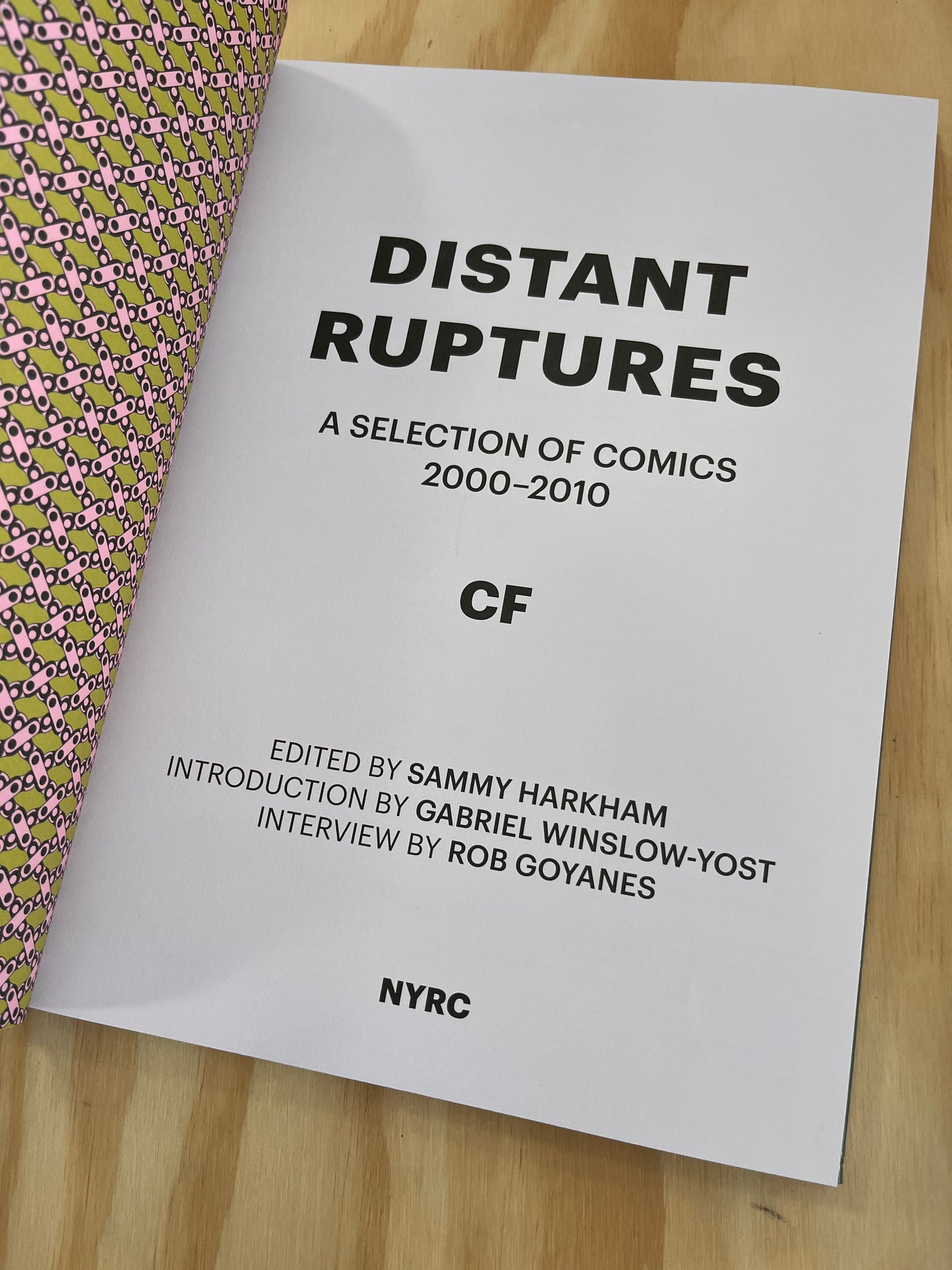 Distant Ruptures: A Selection of Comics, 2000-2010