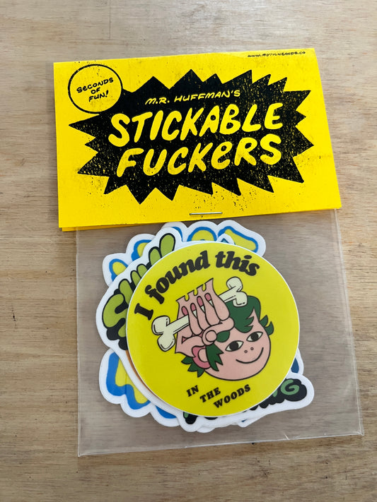 Sticker Fuckers: Max Huffman Sticker Set