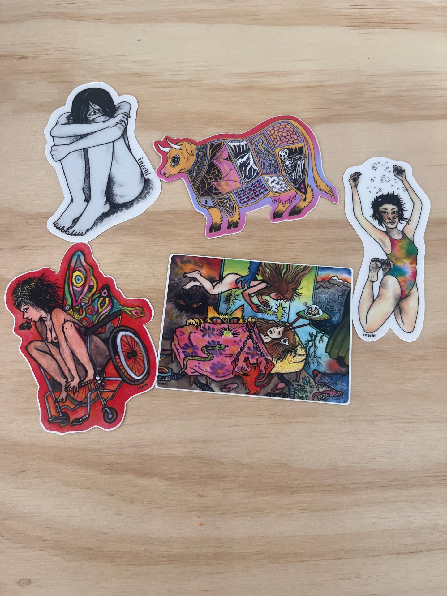 METAMORPHOSIS STICKERS – INECHI