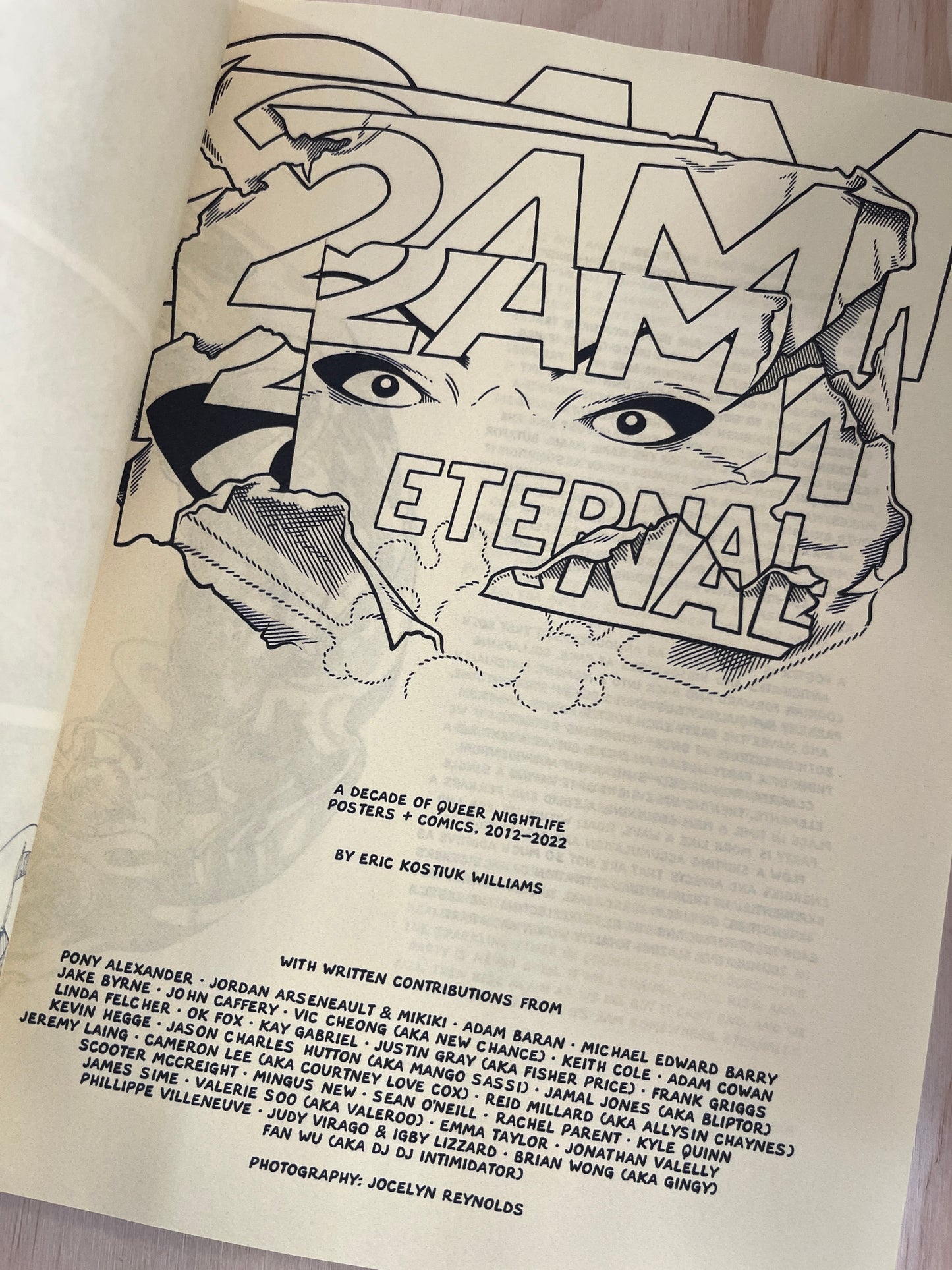 2am eternal: a decade of queer nightlife posters + comics