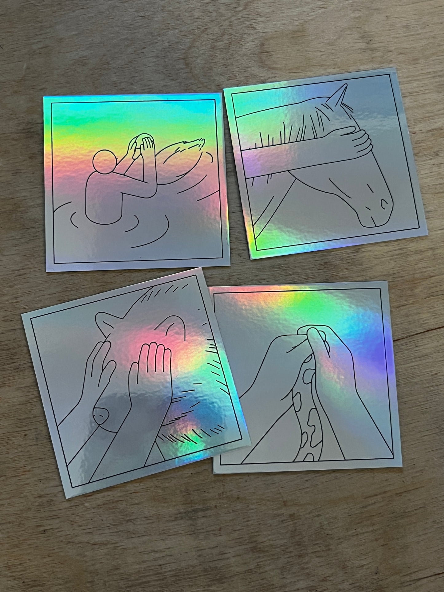 Washbai Stickers "Yugi [Complete Edition]" | Hologram Sticker
