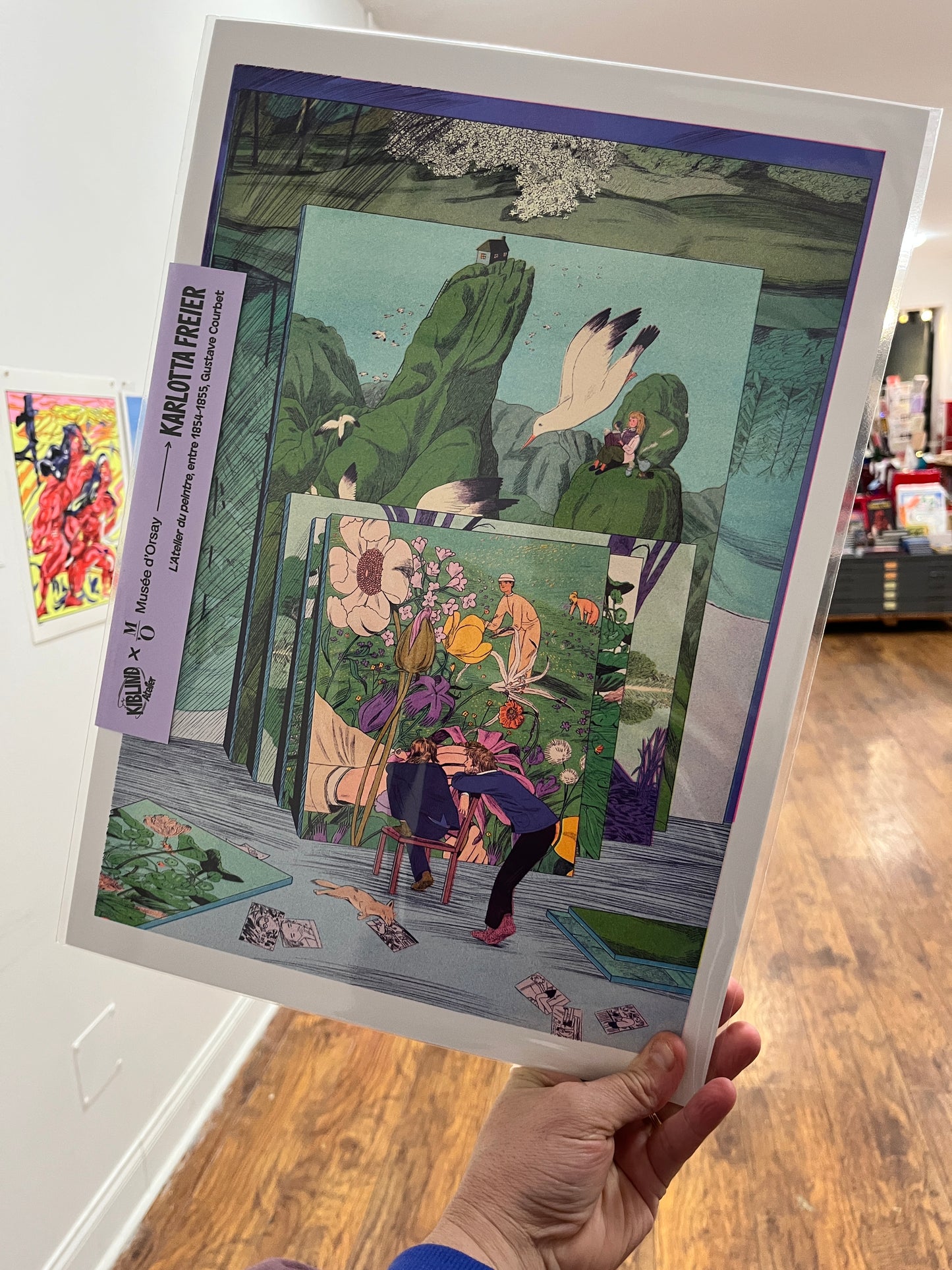 KIBLIND RISO PRINTS!