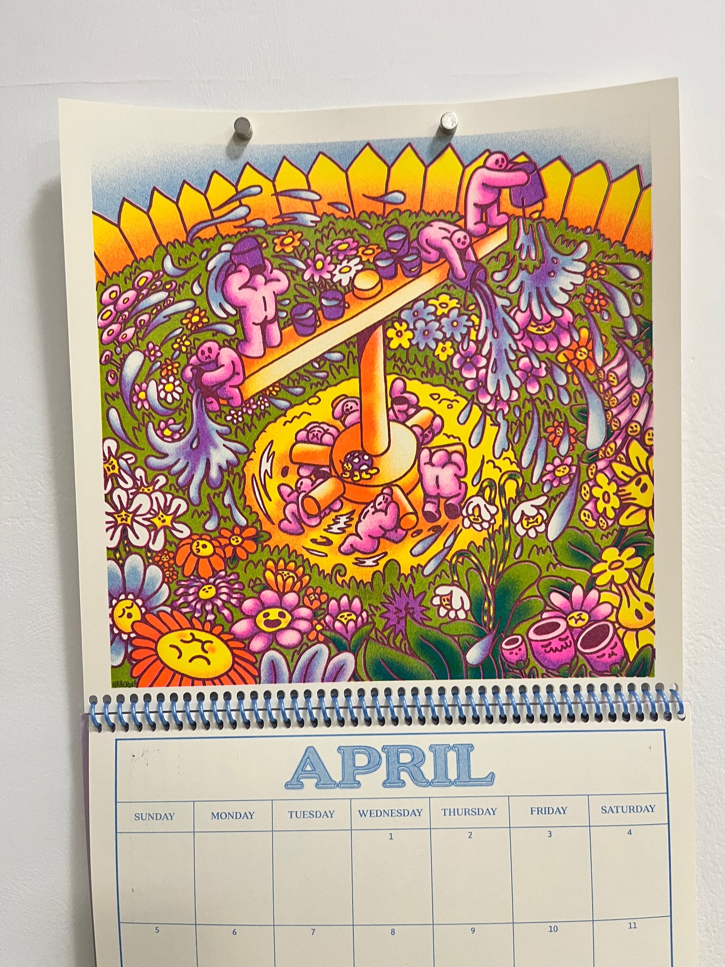 Pet Riso 2026 Calendar!