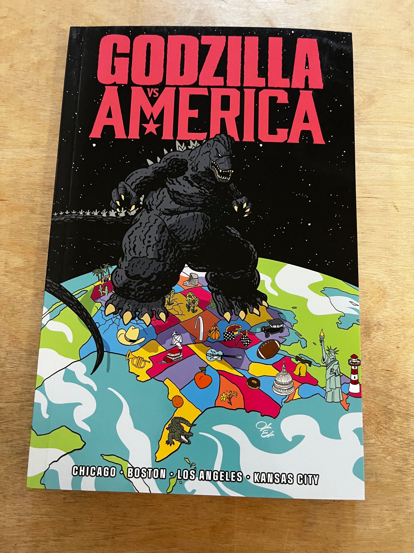 GODZILLA VS. AMERICA: BOSTON, CHICAGO, KANSAS CITY, LOS ANGELES