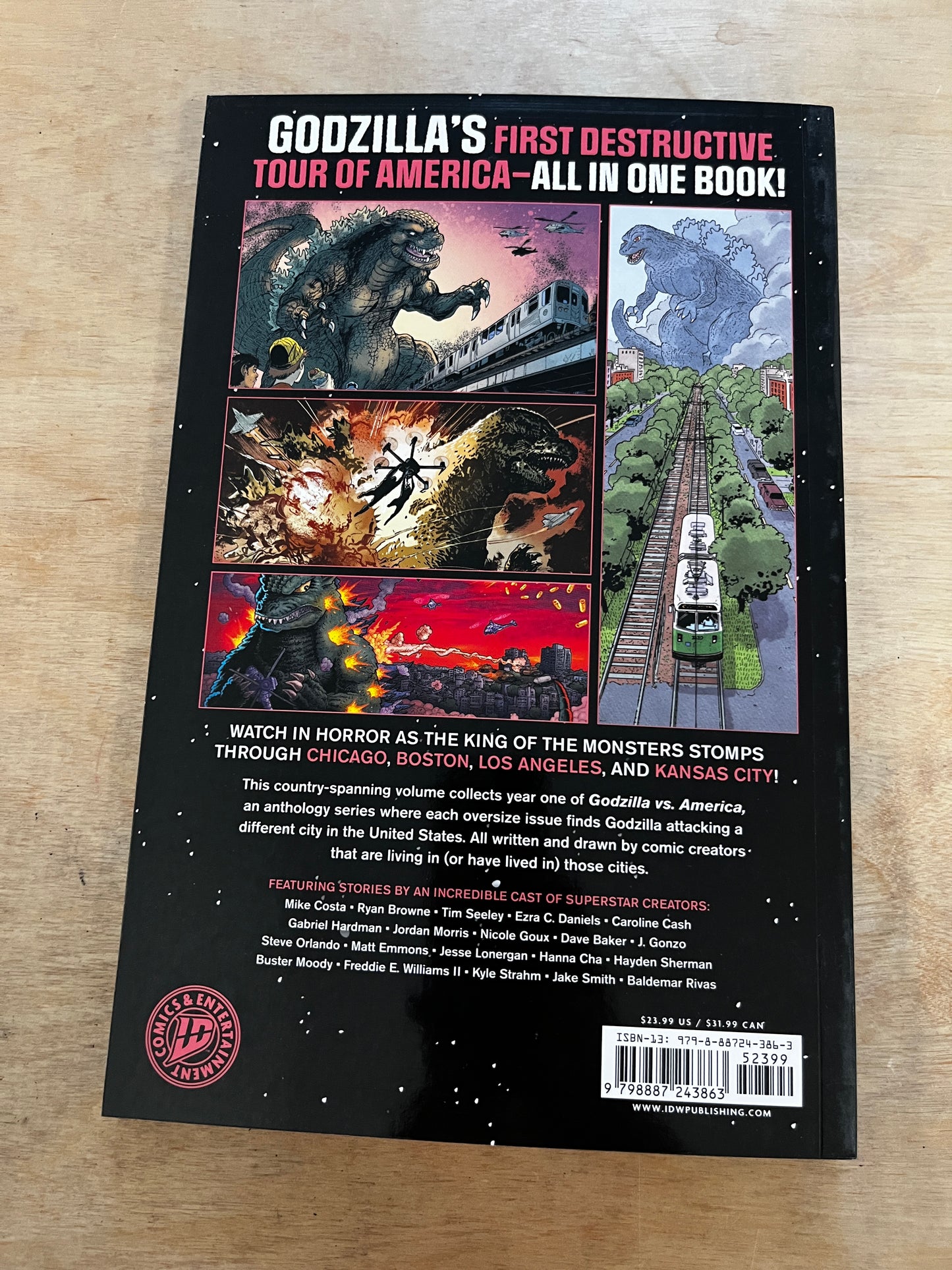 GODZILLA VS. AMERICA: BOSTON, CHICAGO, KANSAS CITY, LOS ANGELES