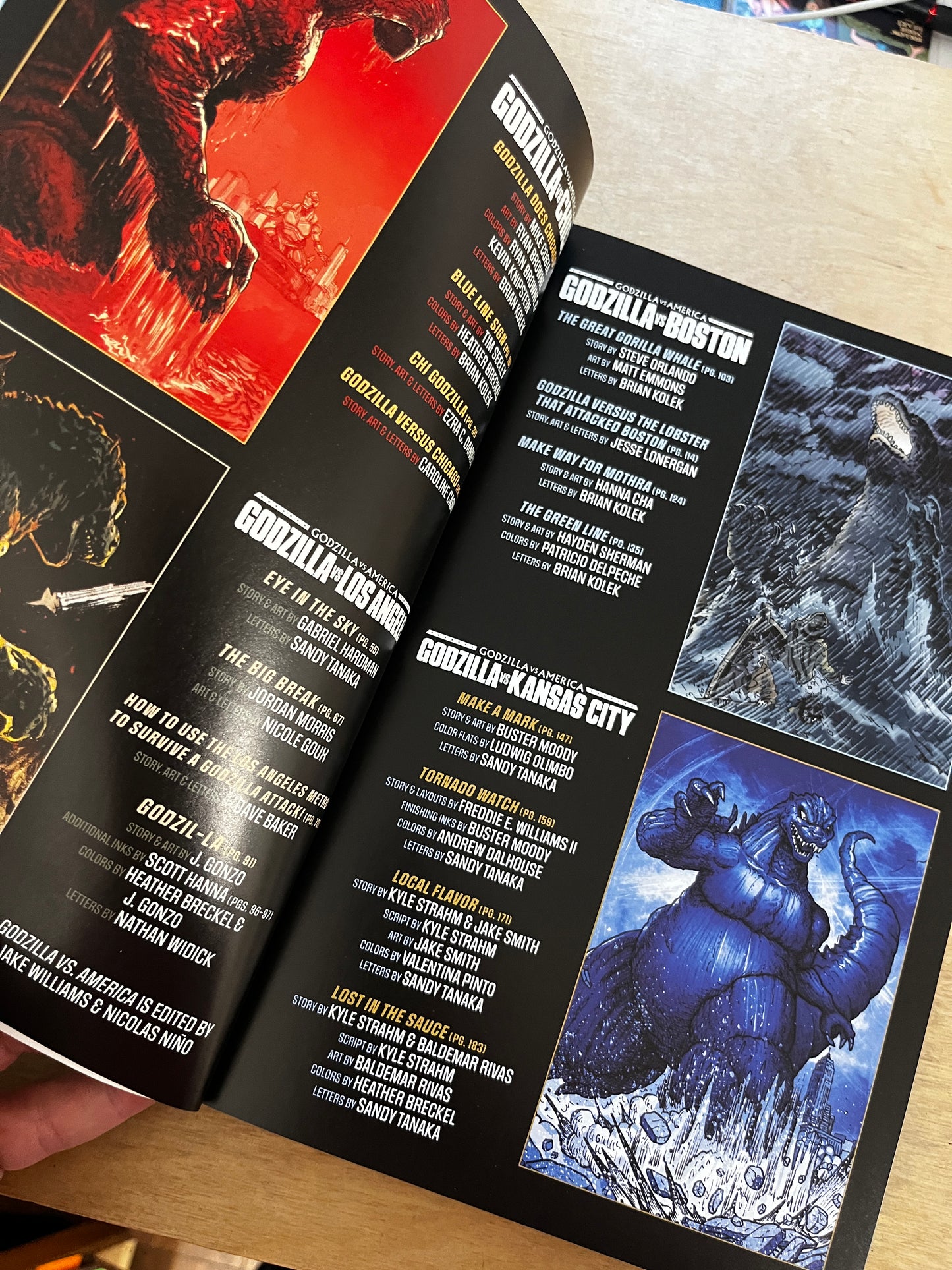 GODZILLA VS. AMERICA: BOSTON, CHICAGO, KANSAS CITY, LOS ANGELES