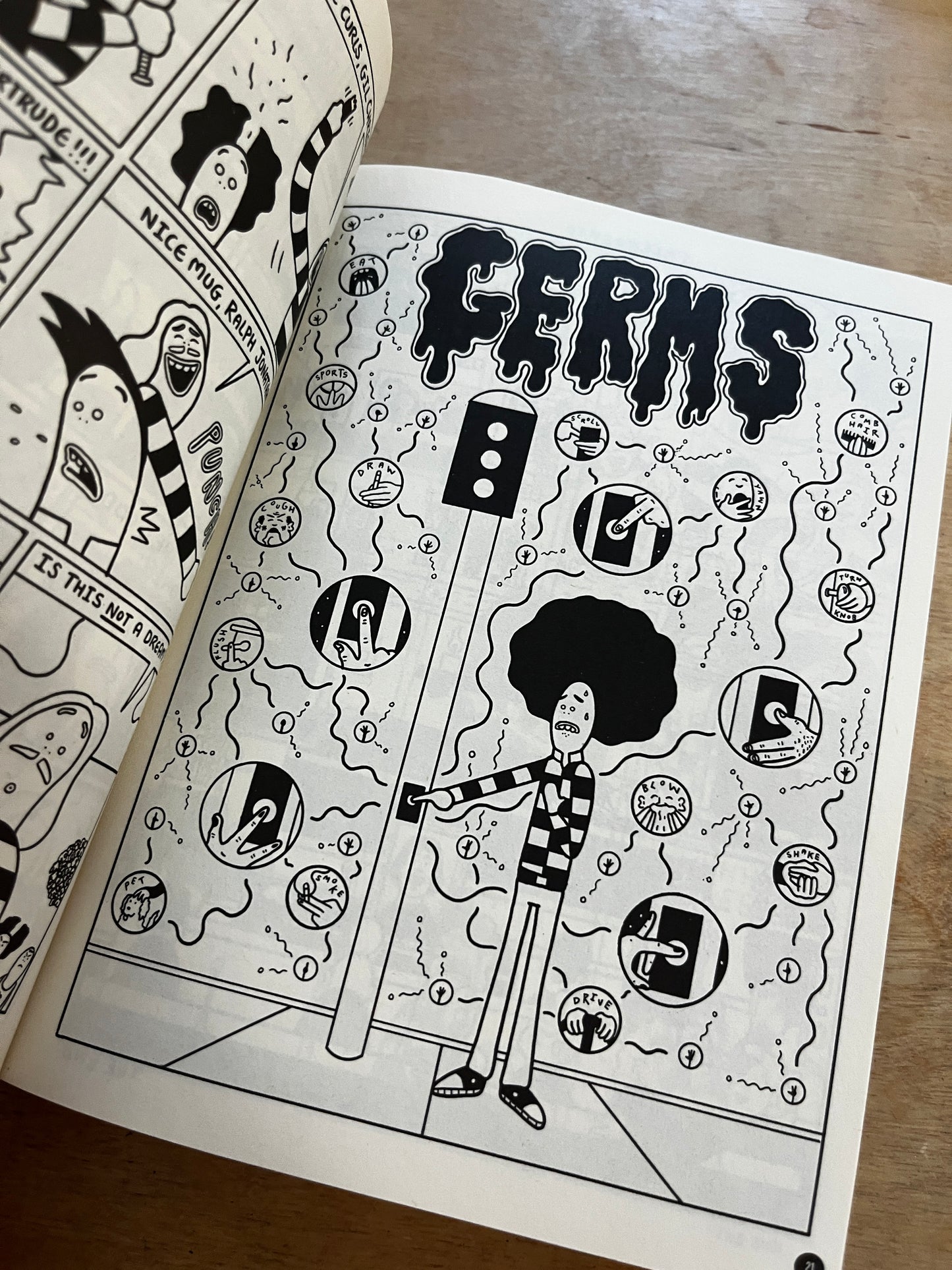 The Horrors of Being a Human: A Cola Pop Creemees Comic