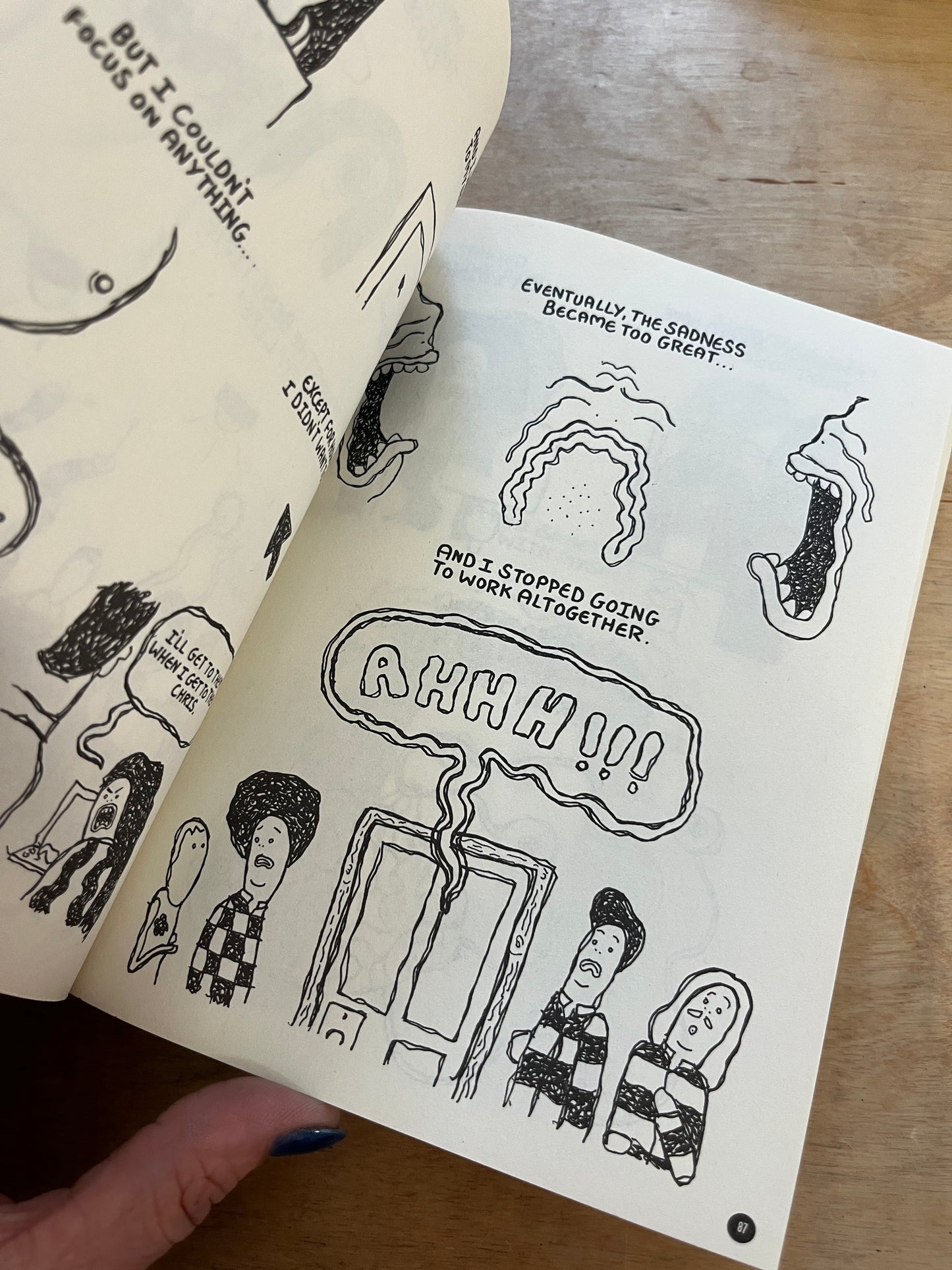 The Horrors of Being a Human: A Cola Pop Creemees Comic