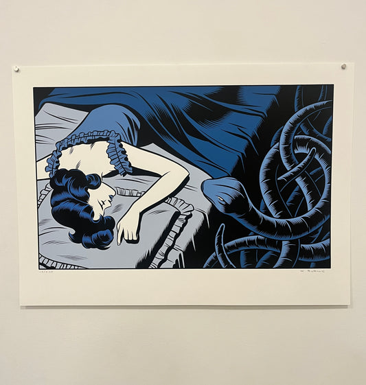Sérigraphie Sweet Dreams by Charles Burns