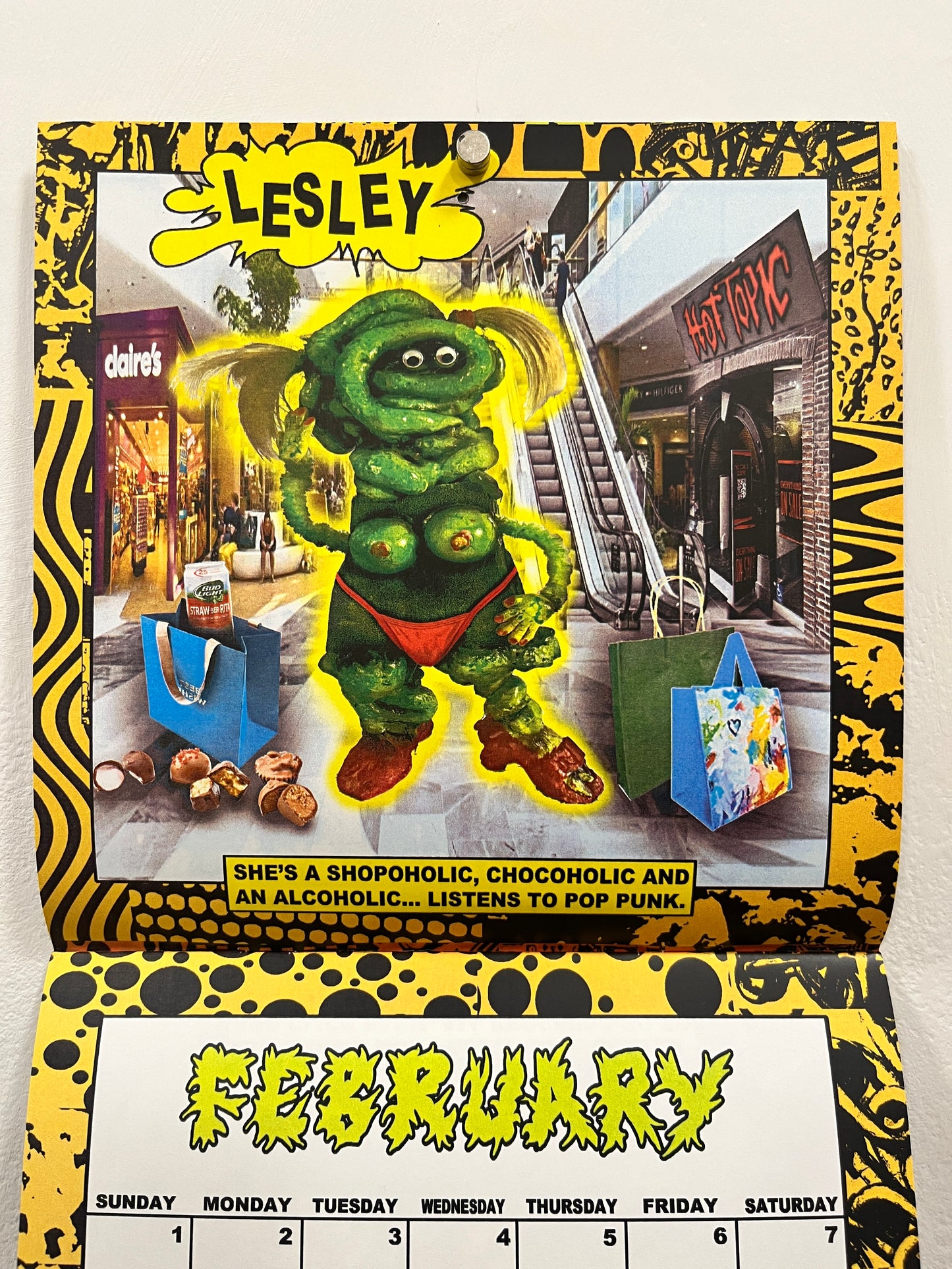 Stank Illustrated 2026 Calendar