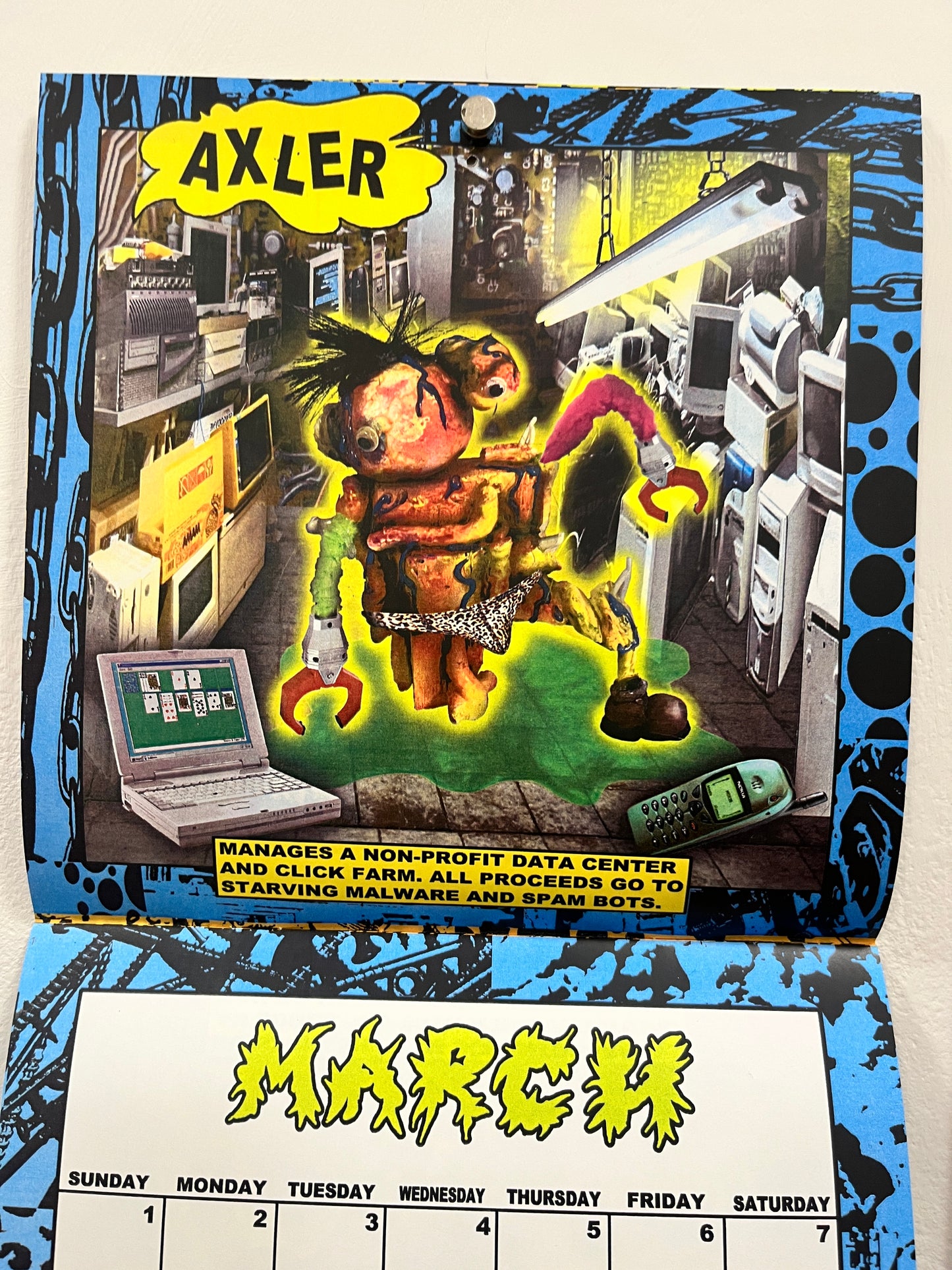 Stank Illustrated 2026 Calendar