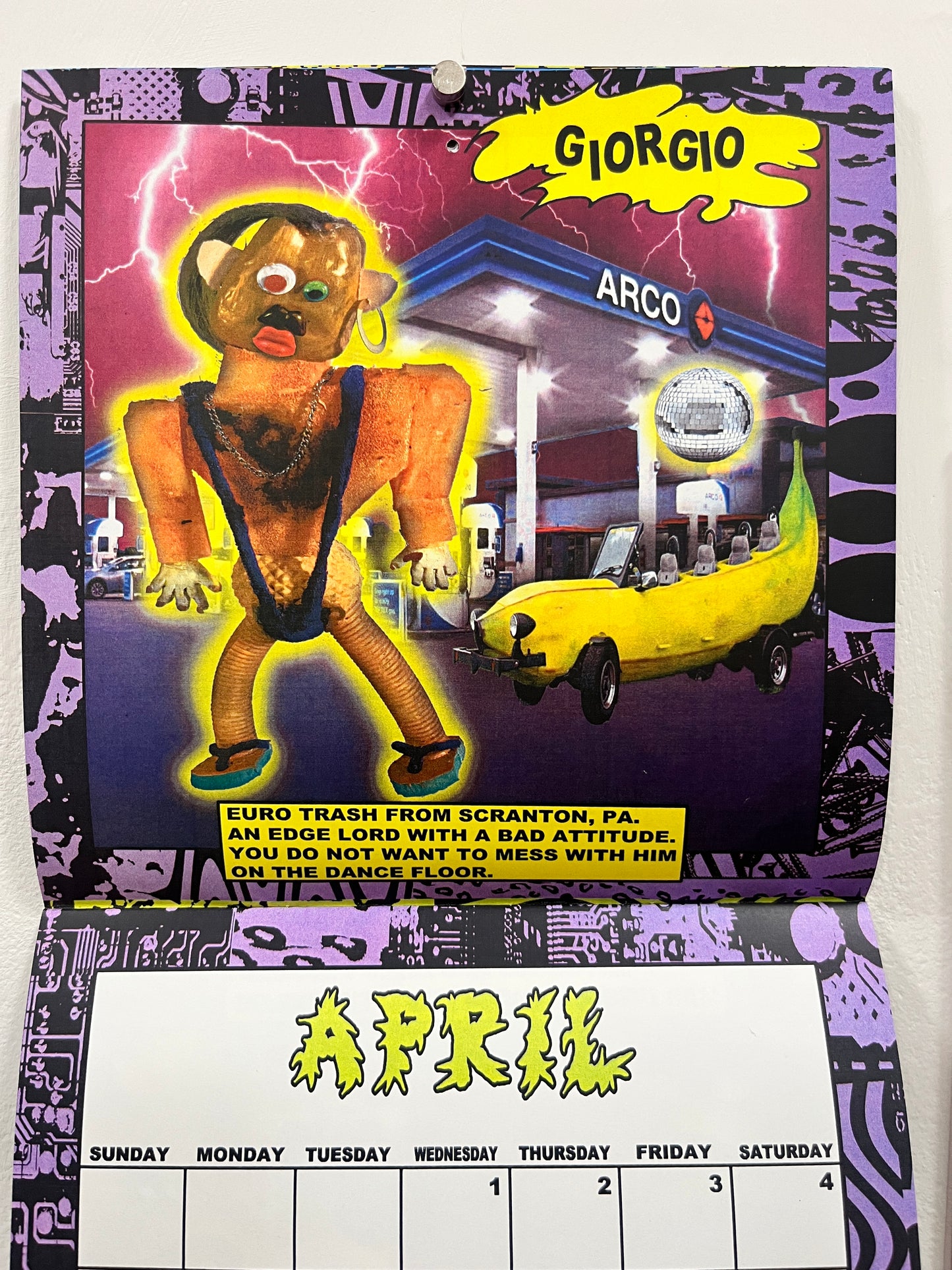 Stank Illustrated 2026 Calendar