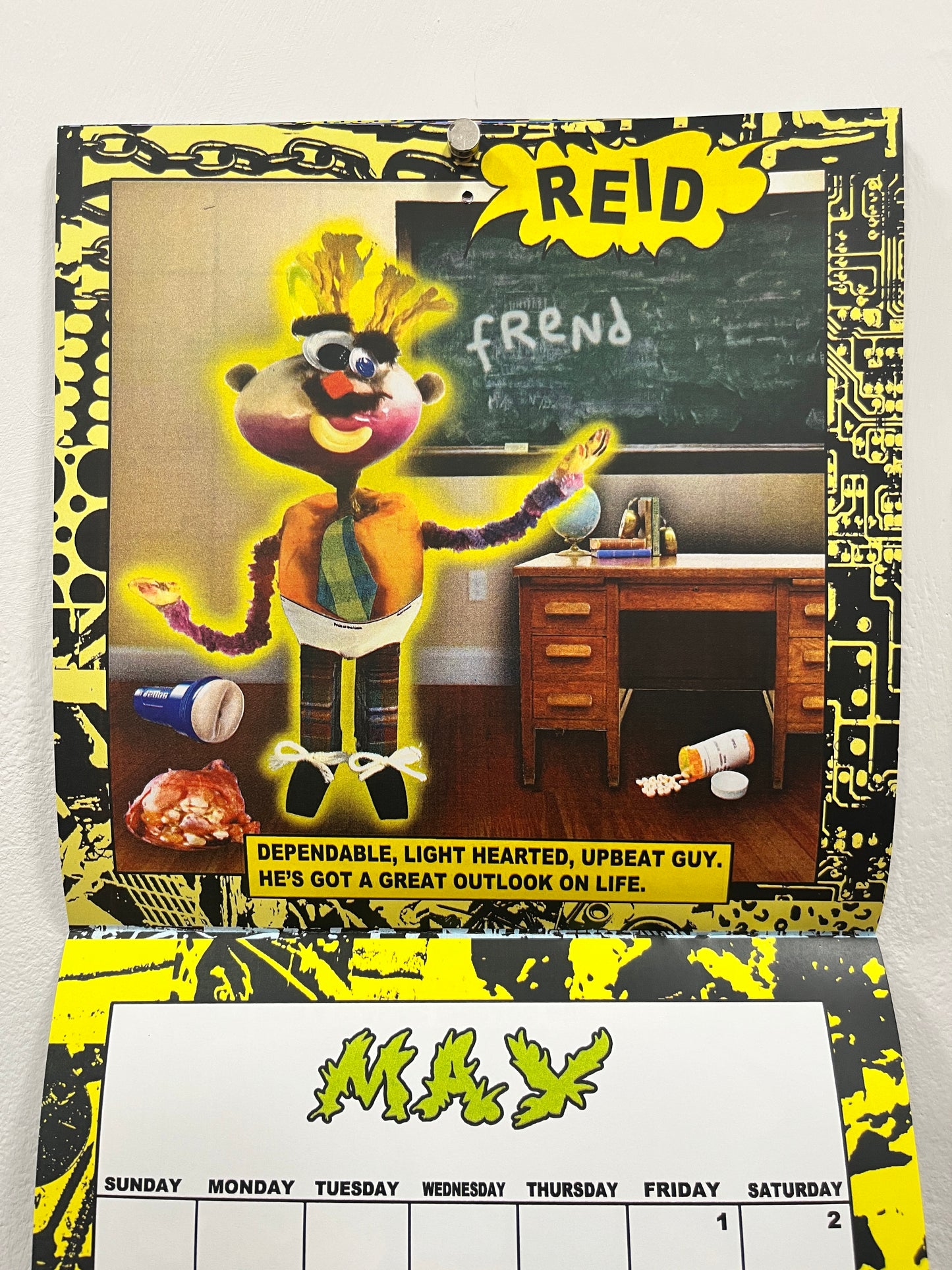 Stank Illustrated 2026 Calendar