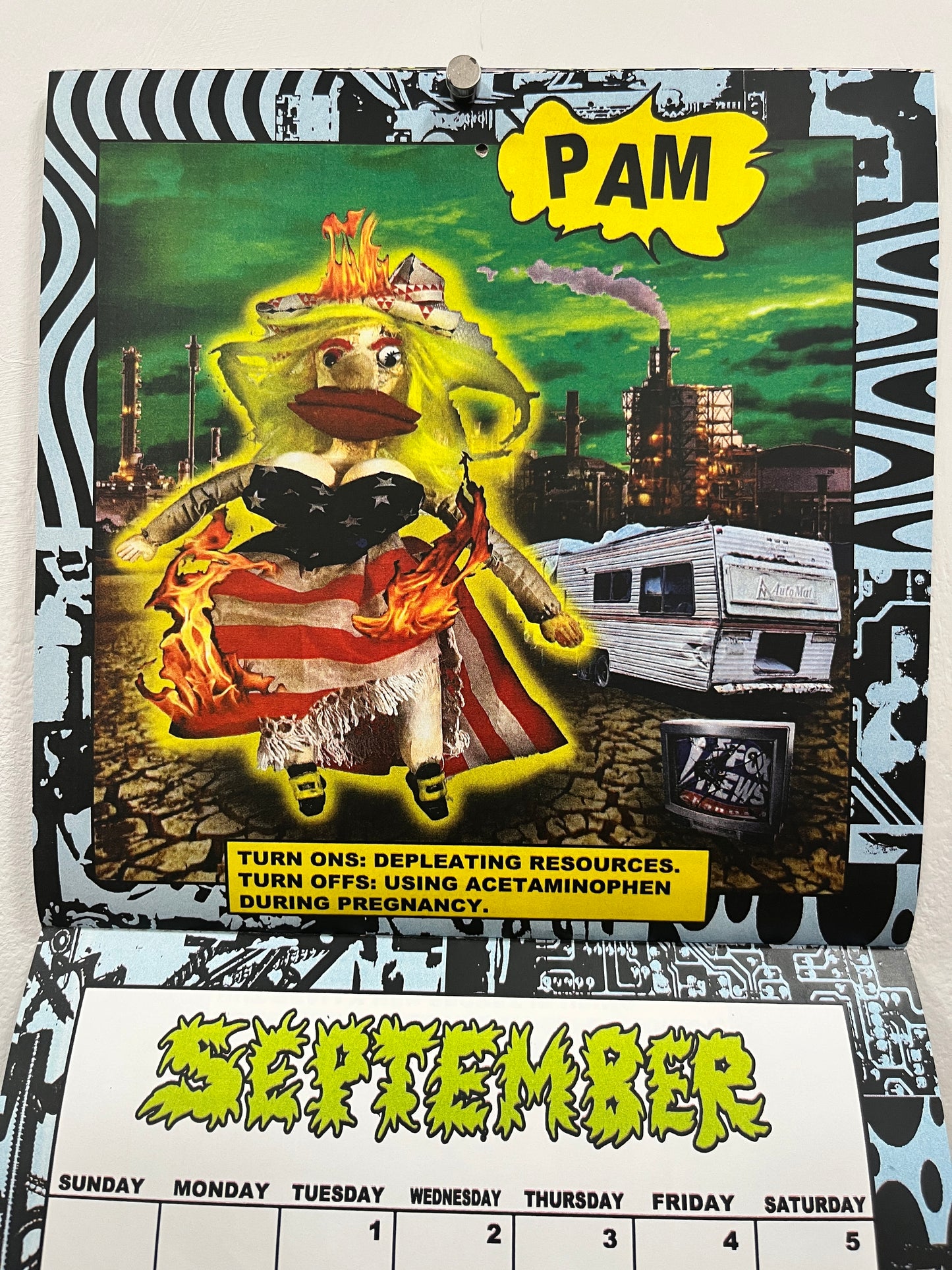 Stank Illustrated 2026 Calendar