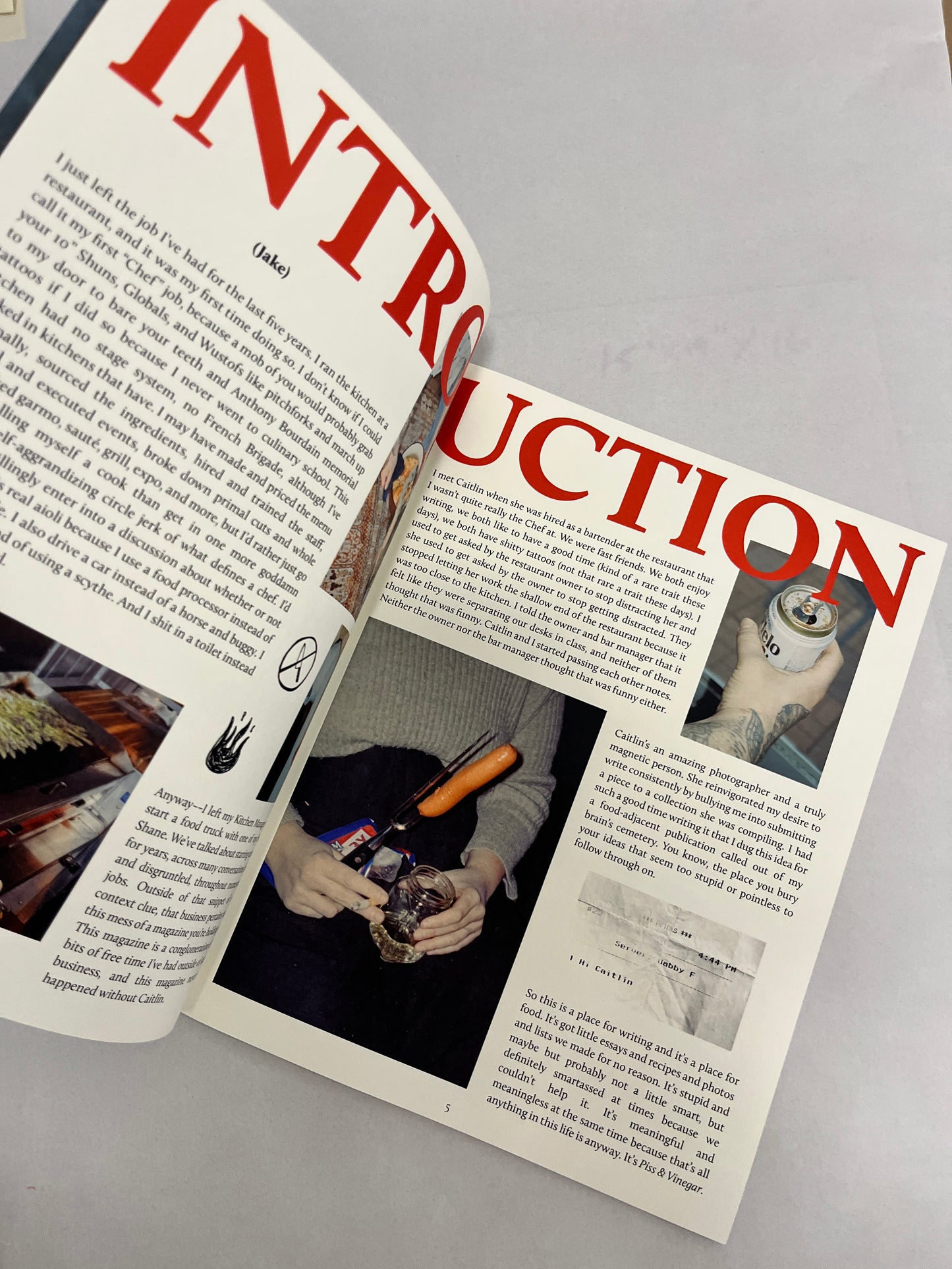 Piss & Vinegar: Issue 01