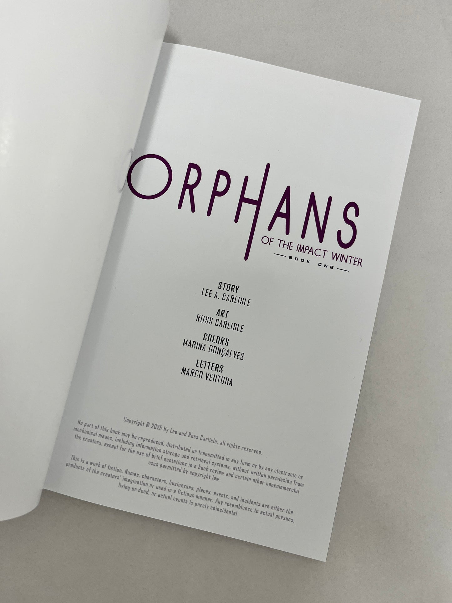 Orphans of the Impact Winter: Book 1