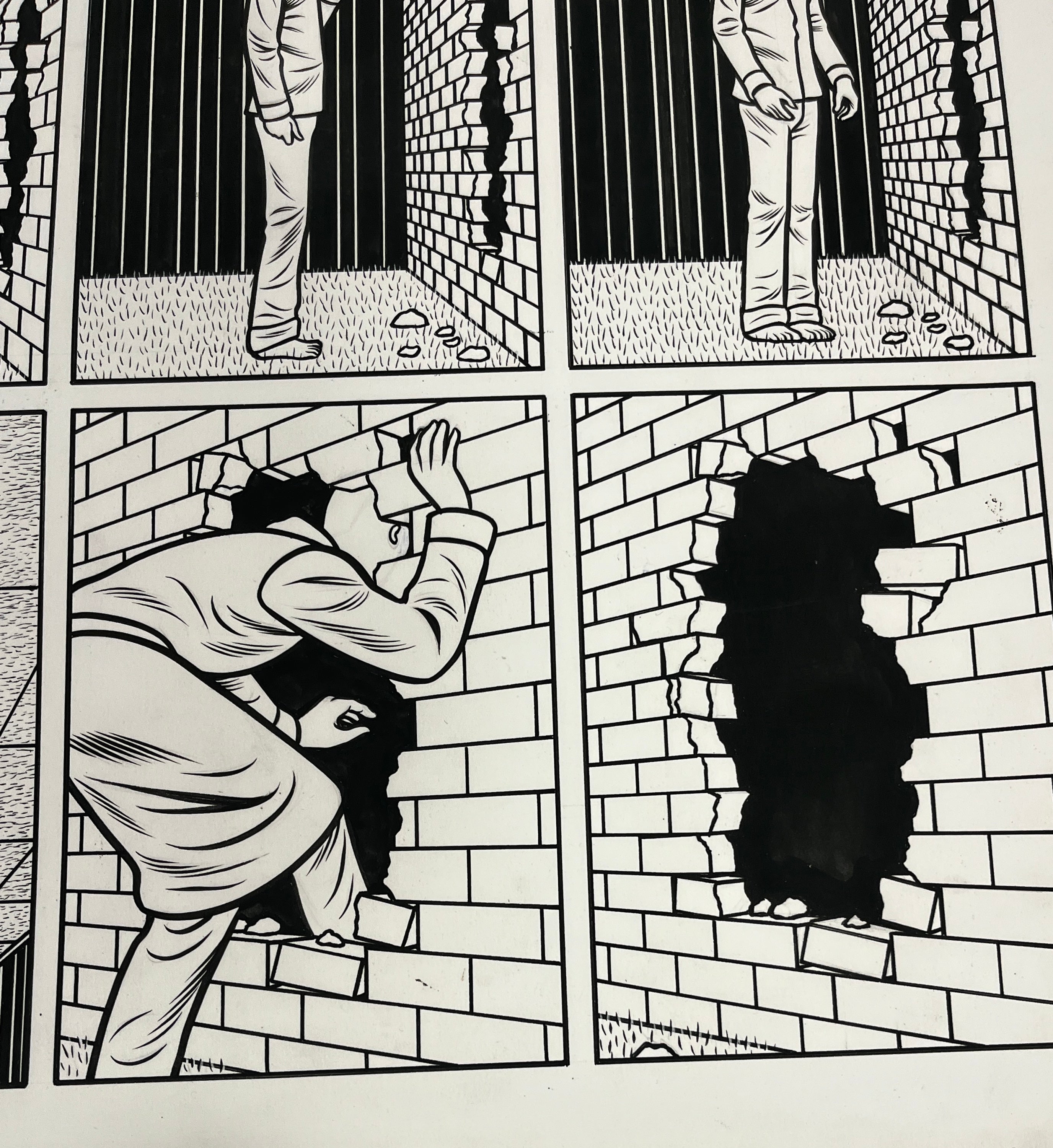 CHARLES BURNS XL PRINT (signed) – partnersandson