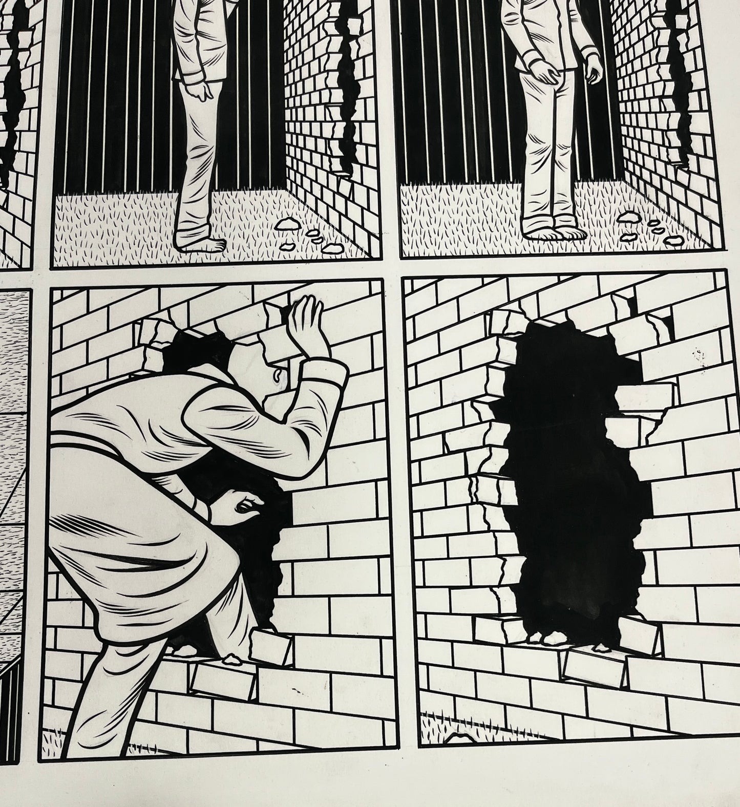 CHARLES BURNS XL PRINT (signed)