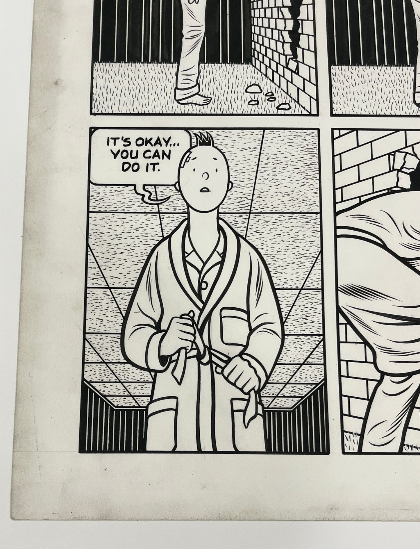 CHARLES BURNS XL PRINT (signed)